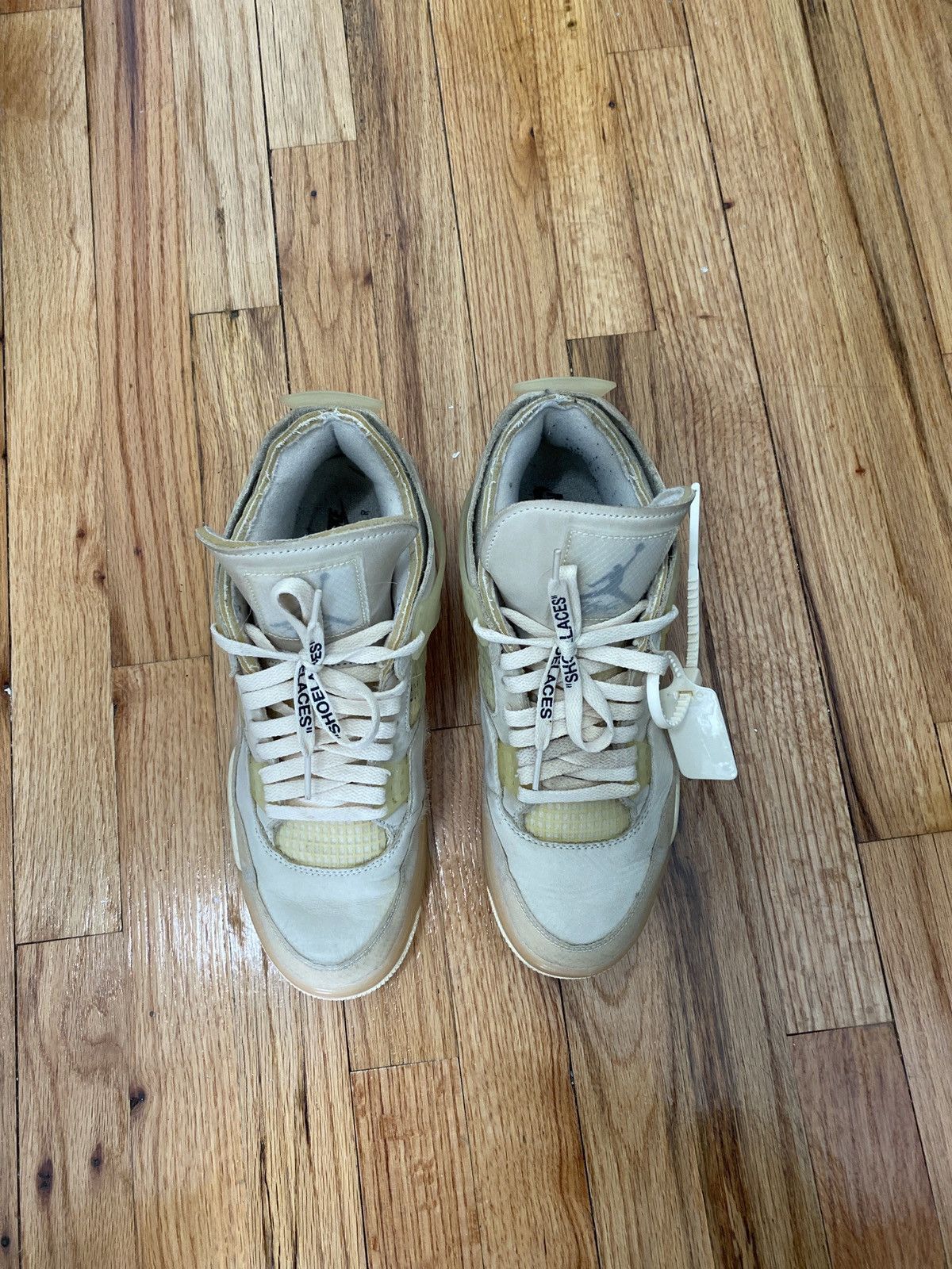 Jordan Brand × Off-White Jordan 4 off white sails Size US 11.5 / EU 44-45 - 3 Thumbnail