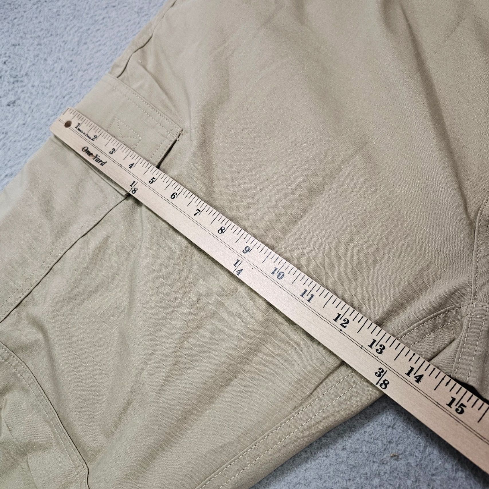 Vintage LA Police Gear Cargo Pants Mens 42x30 Khaki Ripstop Core Tactical BTP9001 Size US 42 / EU 58 - 6 Thumbnail