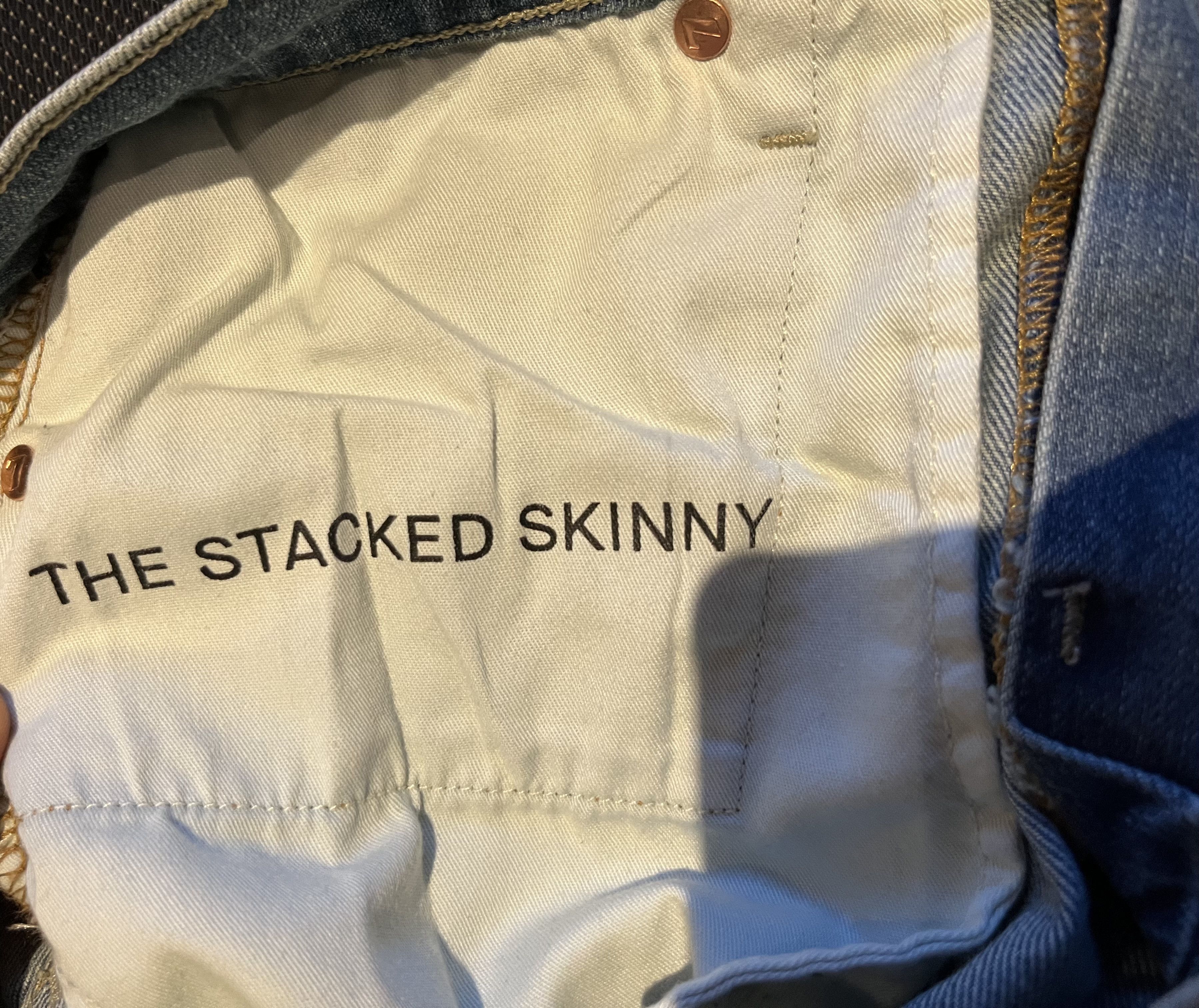 7 For All Mankind 7 for All Mankind Stacked Skinny Size US 31 - 5 Thumbnail