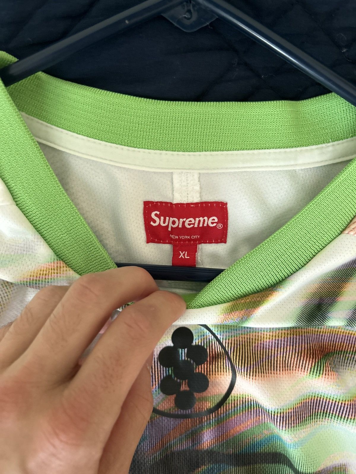 Supreme Supreme Feedback soccer jersey ss23 Size US XL / EU 56 / 4 - 4 Thumbnail