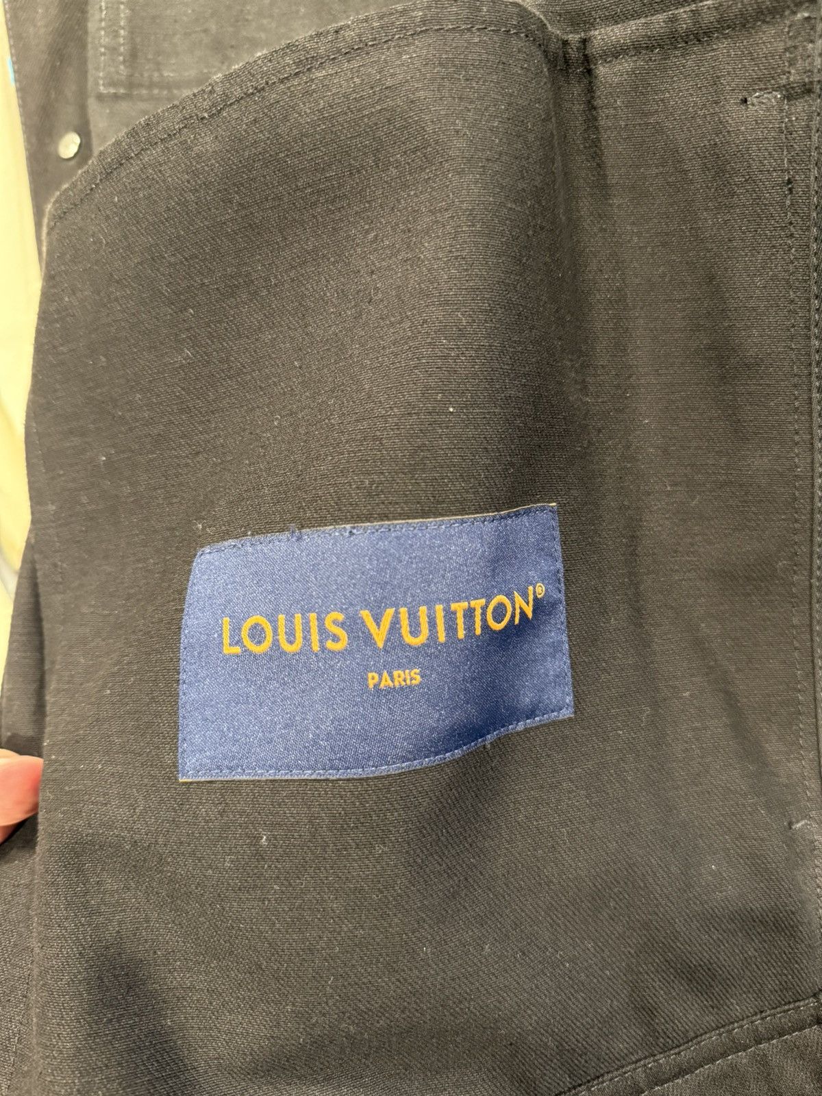 Louis Vuitton Louis Vuitton Racing Logos Denim Jacket Size US XL / EU 56 / 4 - 5 Thumbnail
