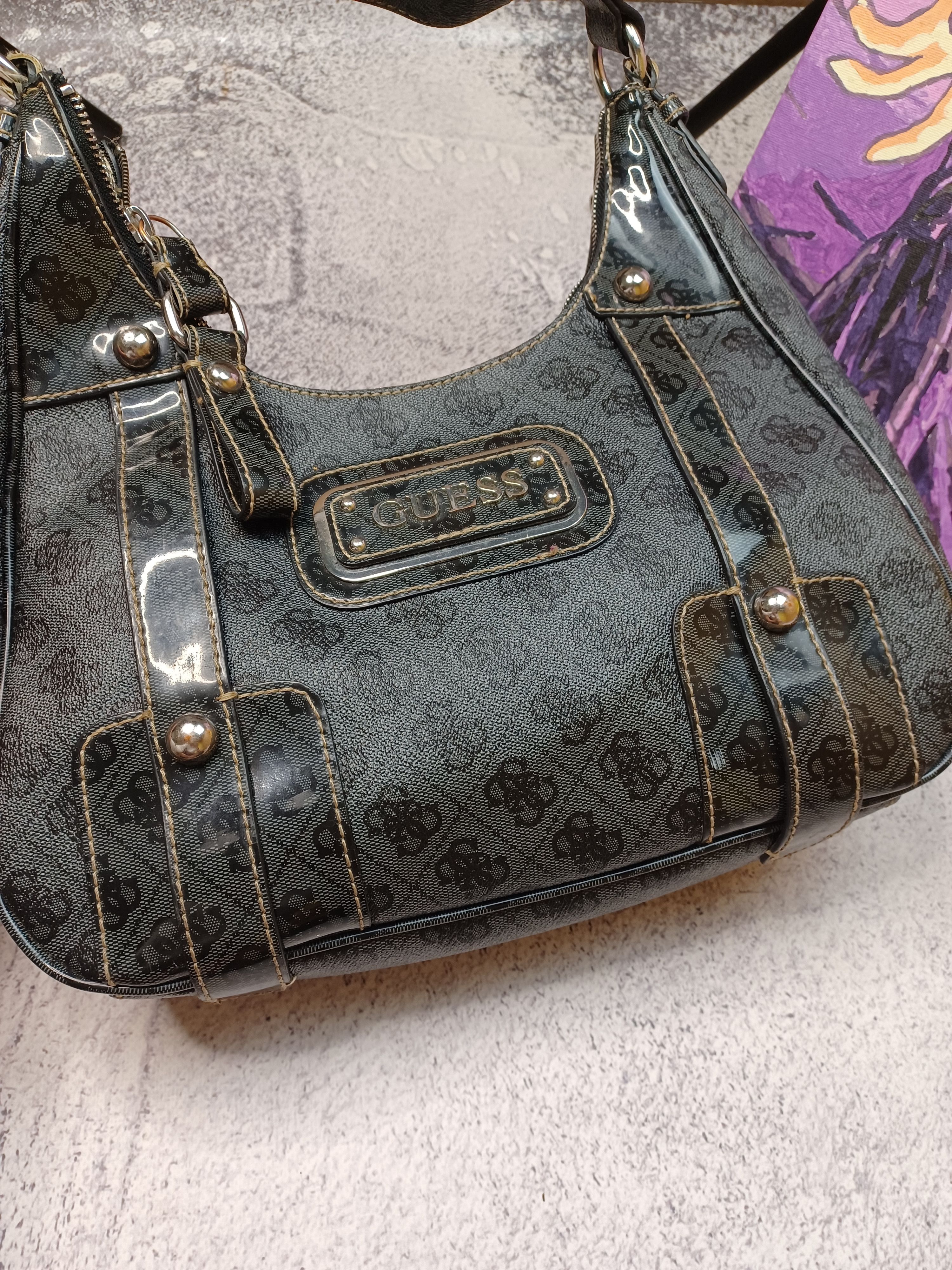 Guess Vintage y2k Guess Monogram Bag Size ONE SIZE - 8 Thumbnail
