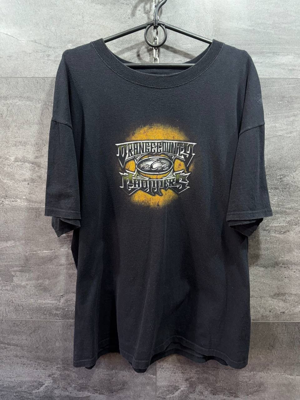 West Coast Choppers Orange County Choppers Dog Tee T-Shirt Mens Size US XL / EU 56 / 4 - 2 Thumbnail
