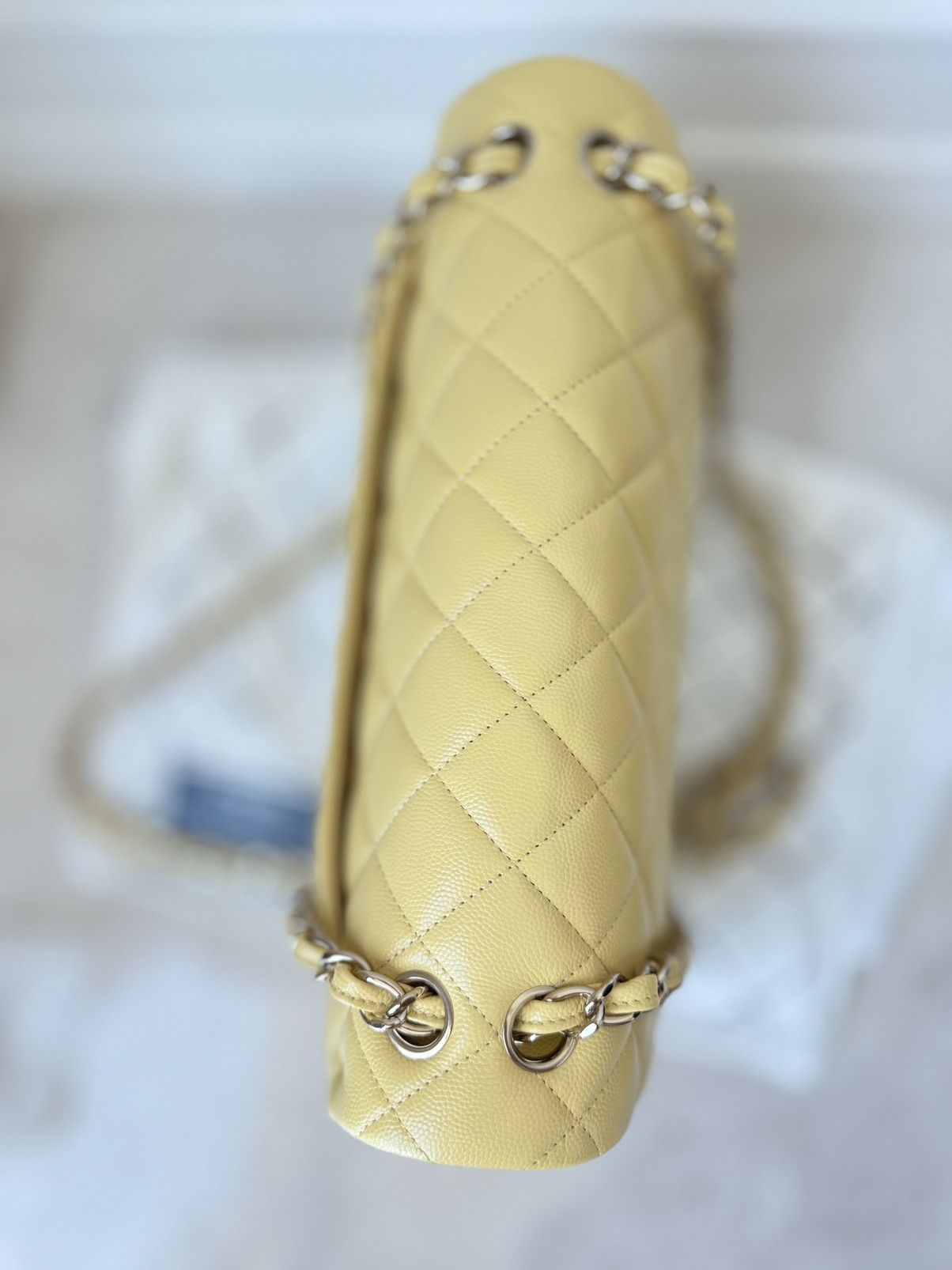Chanel CHANEL Classic Large Flap Shoulder Bag Caviar Leather Purse Size ONE SIZE - 7 Thumbnail