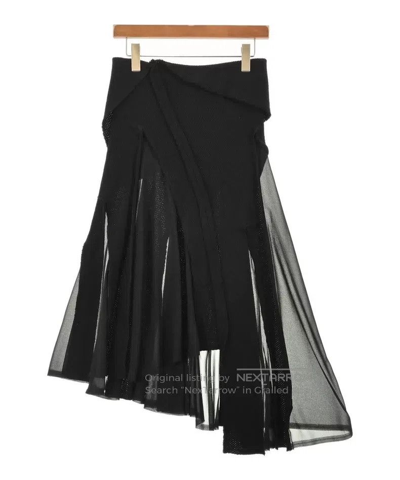 Comme des Garcons Comme Des Garcons size M Asymmetrical Material Deformed Ski Size 23" - 2 Thumbnail