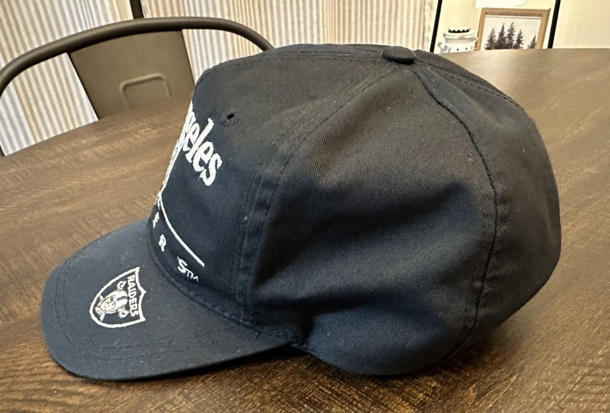 NFL Los Angeles Oakland Raiders Vintage 90s Snapback Hat Size ONE SIZE - 2 Thumbnail