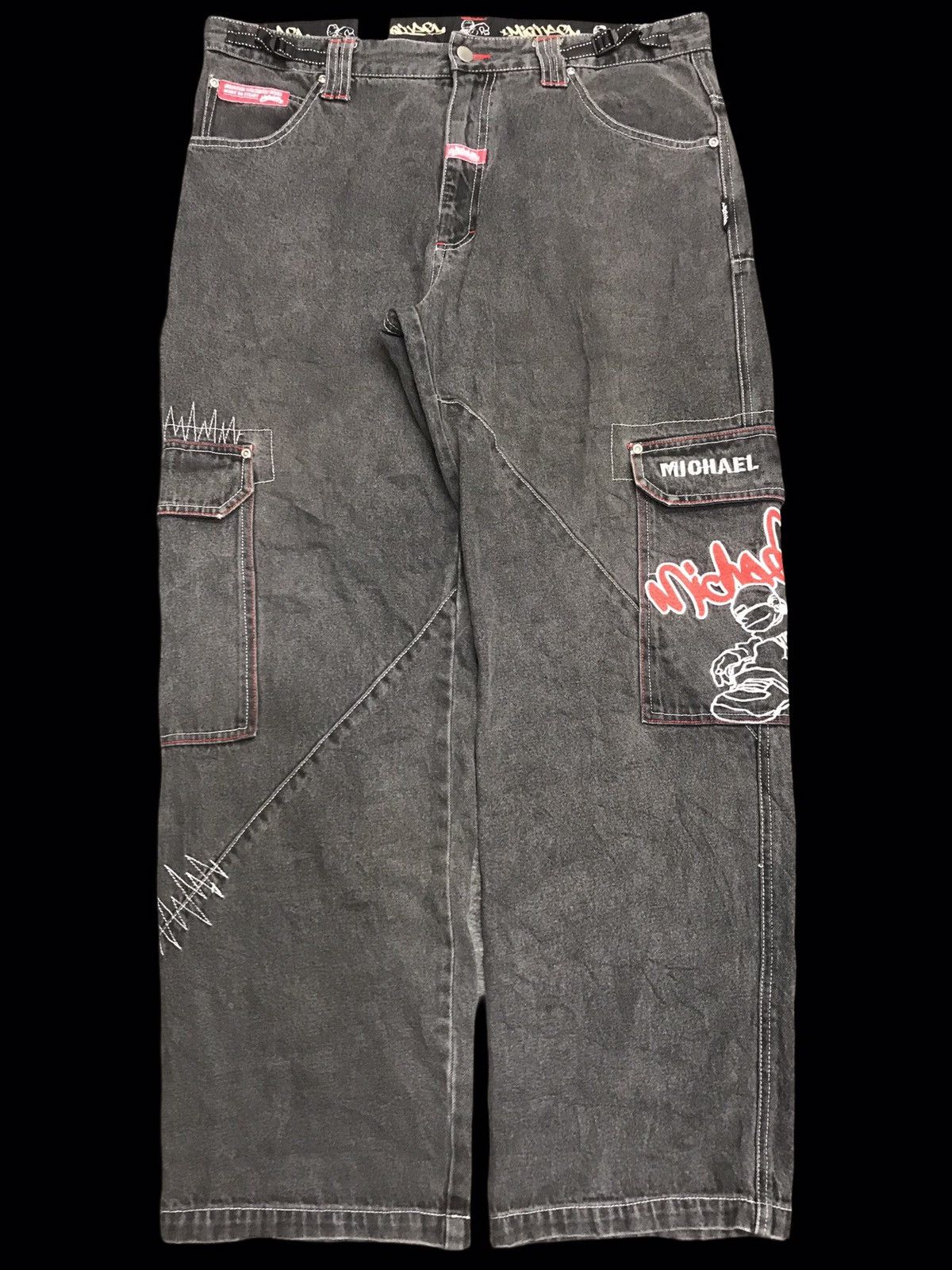 💥BAGGY💥DACK DIVE COOL DESIGN BAGGY MILD DENIM F376