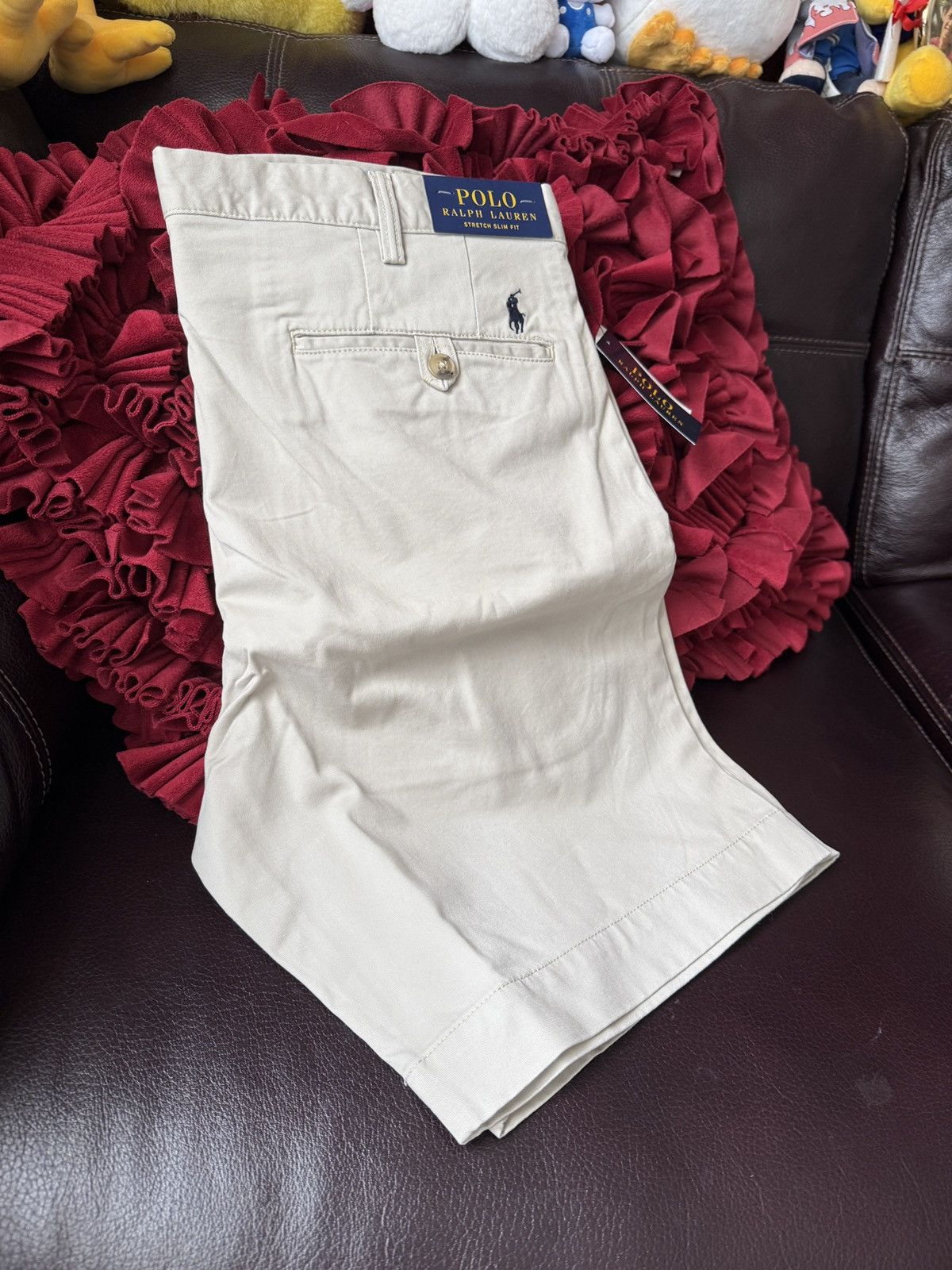 Polo Ralph Lauren Polo Ralph Lauren Shorts Men's Size 36 Fit White 9" Size US 36 / EU 52 - 2 Thumbnail