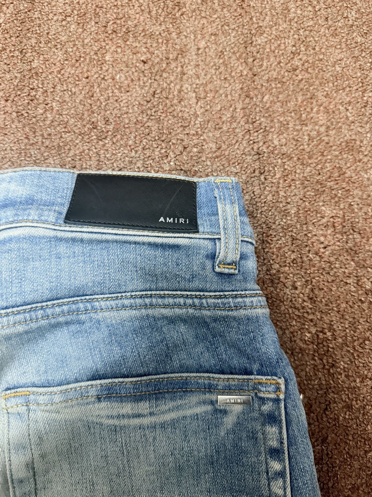 Amiri Amiri MX2 blue camo jeans Size US 28 / EU 44 - 4 Thumbnail