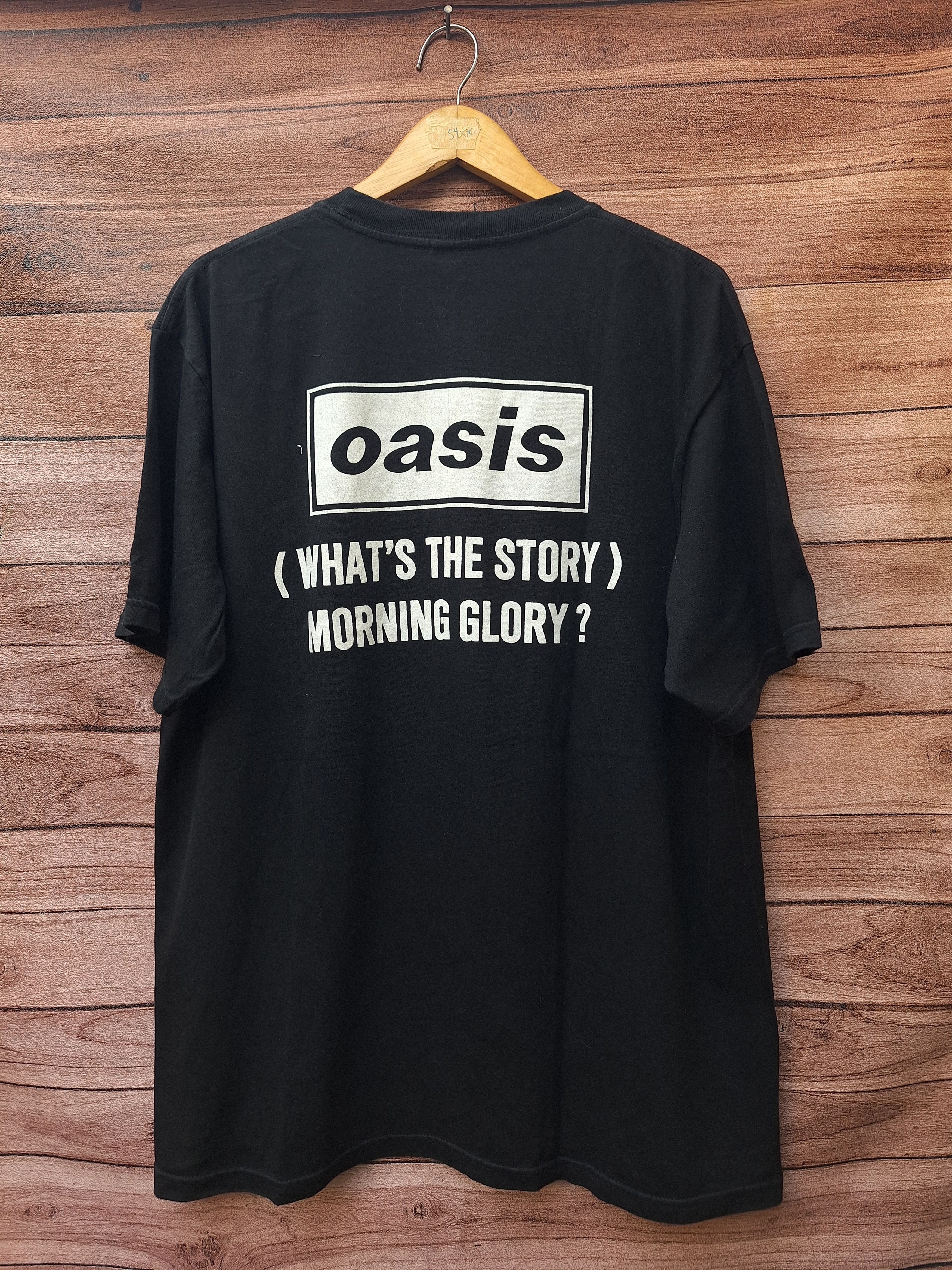 Band Tees 🔥RARE🔥 Vintage Oasis what's the story morning glory 2004 Size US L / EU 52-54 / 3 - 2 Thumbnail