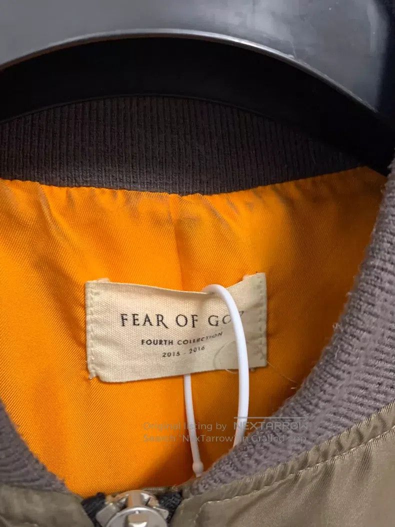 Fear of God Fear of God Nylon bomber jacket Size US S / EU 44-46 / 1 - 2 Thumbnail