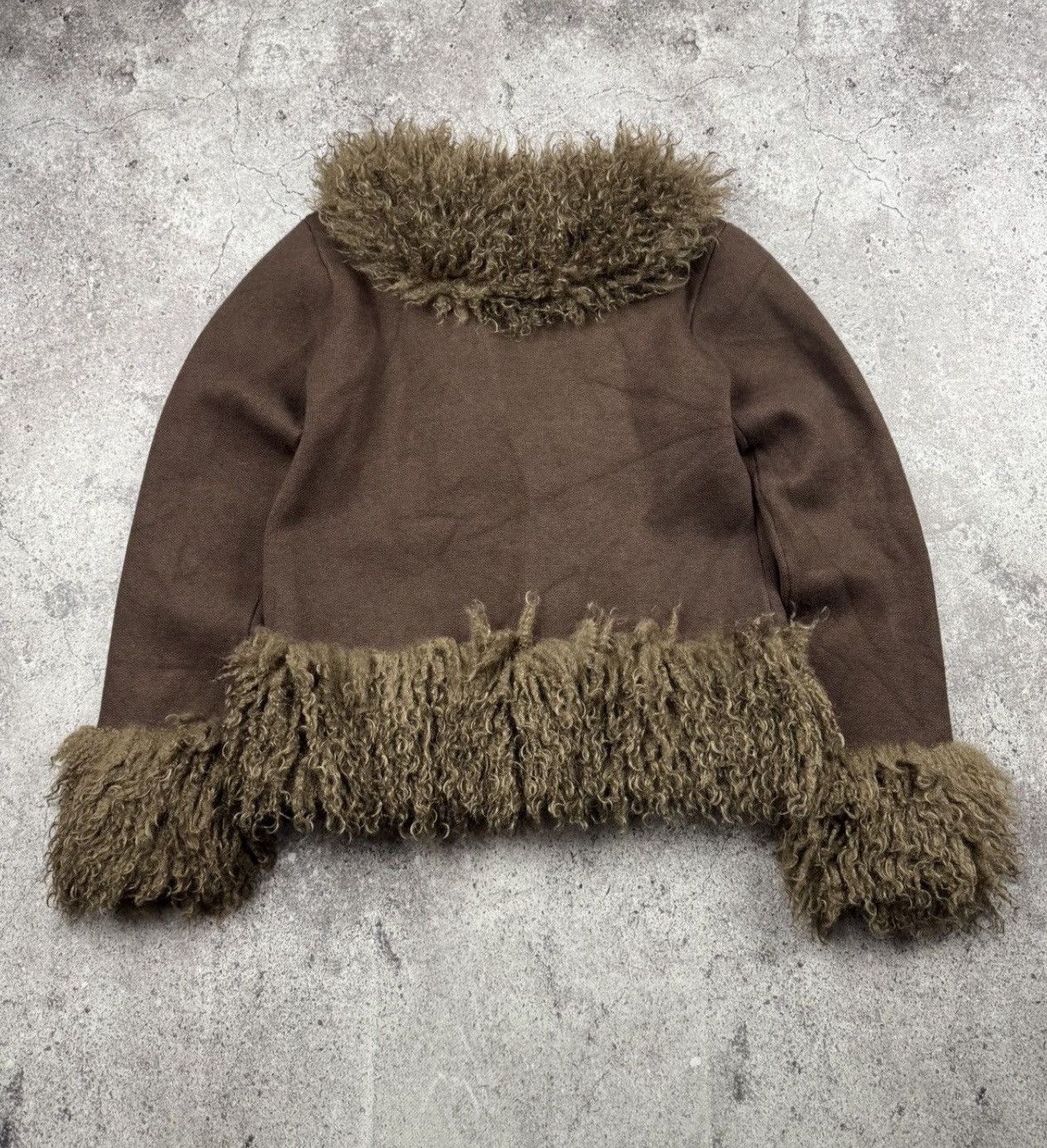 Japanese Brand VTG Avant Garde If Six Was Nine Style Fur brown Jacket Lgb Size M / US 6-8 / IT 42-44 - 5 Thumbnail