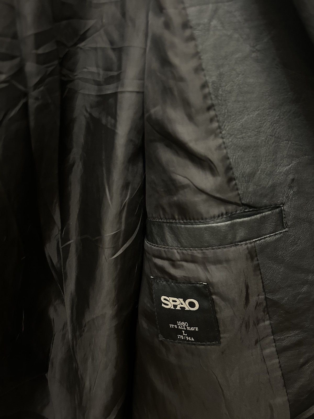 If Six Was Nine 🧥 SPAO Leather Double Rider Biker Jacket Size US L / EU 52-54 / 3 - 8 Thumbnail