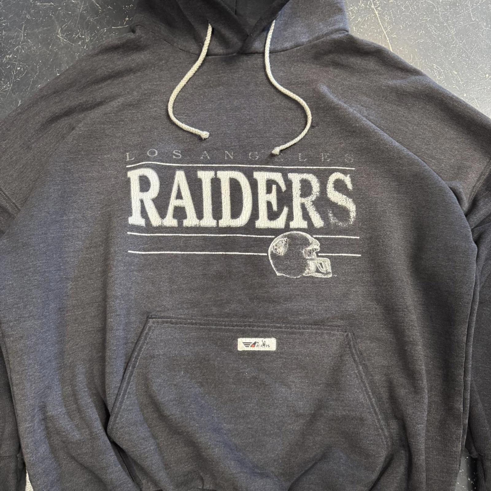 NFL × Vintage Vintage 90s Perfectly Faded Los Angeles Raiders Size US L / EU 52-54 / 3 - 3 Thumbnail