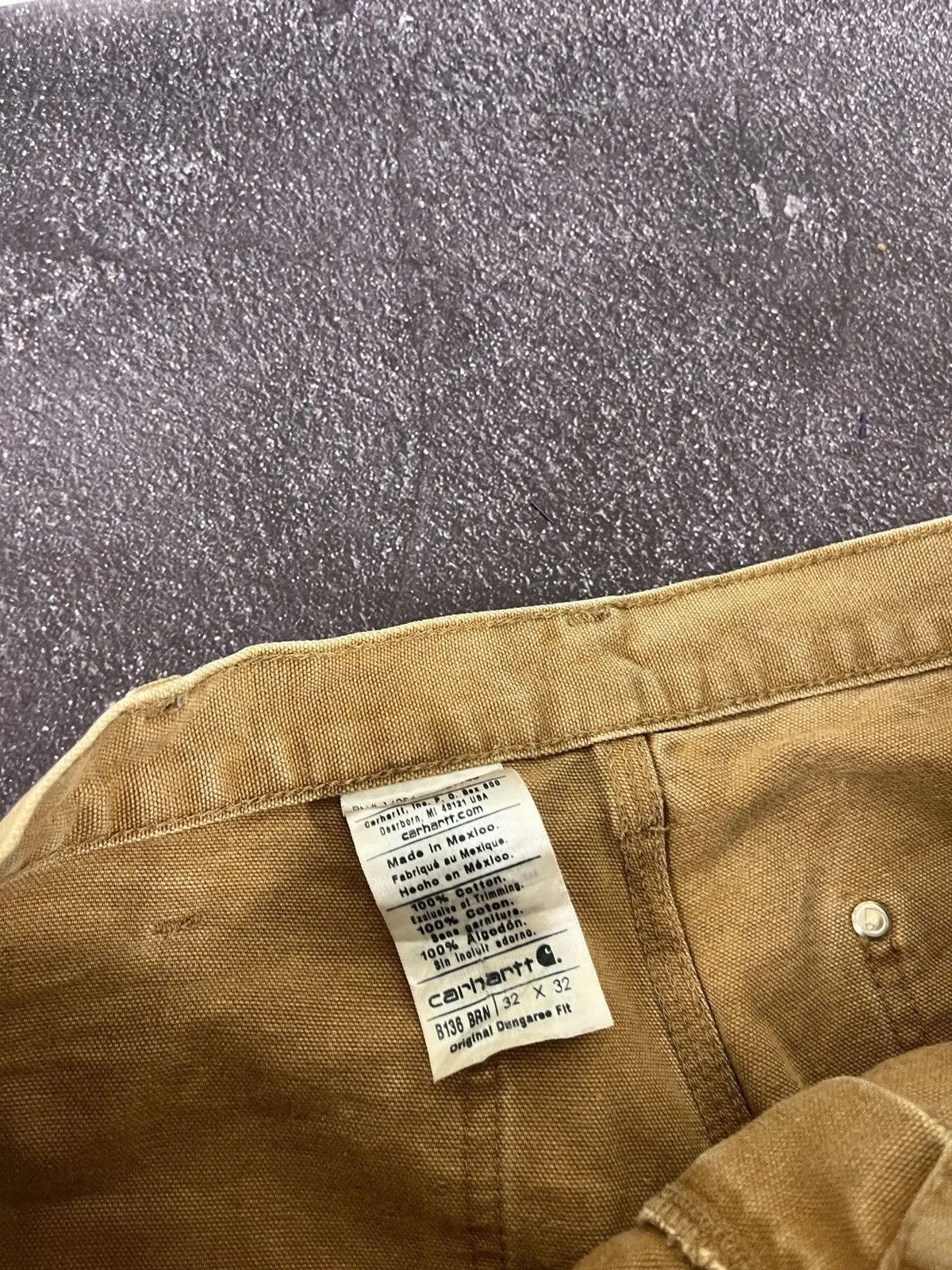 Carhartt Vintage 90s Carhartt Double Knee USA Work Hype Pants Jeans Size US 32 / EU 48 - 9 Thumbnail