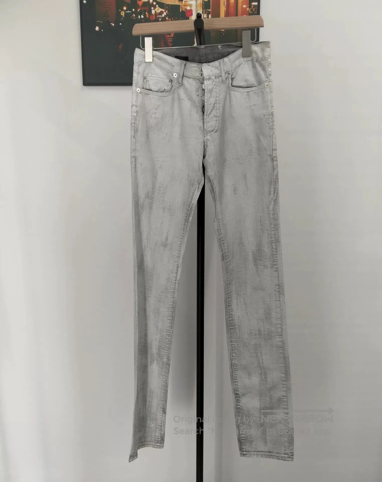 Dior Dior Gray Denim Pants Size 29. Size US 29 - 1 Thumbnail