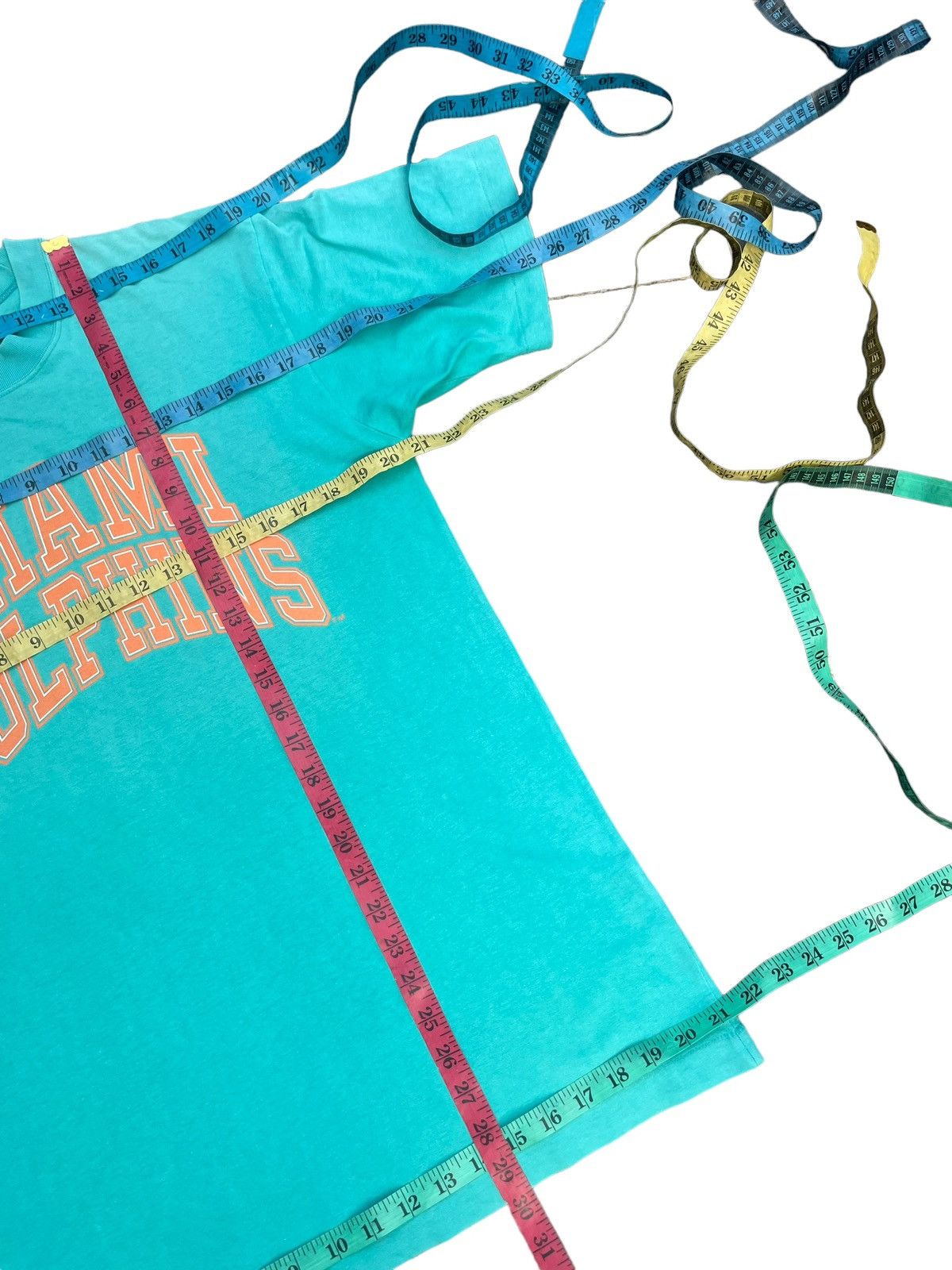 NFL × Vintage Vintage Miami Dolphin Tshirt Size US L / EU 52-54 / 3 - 12 Thumbnail
