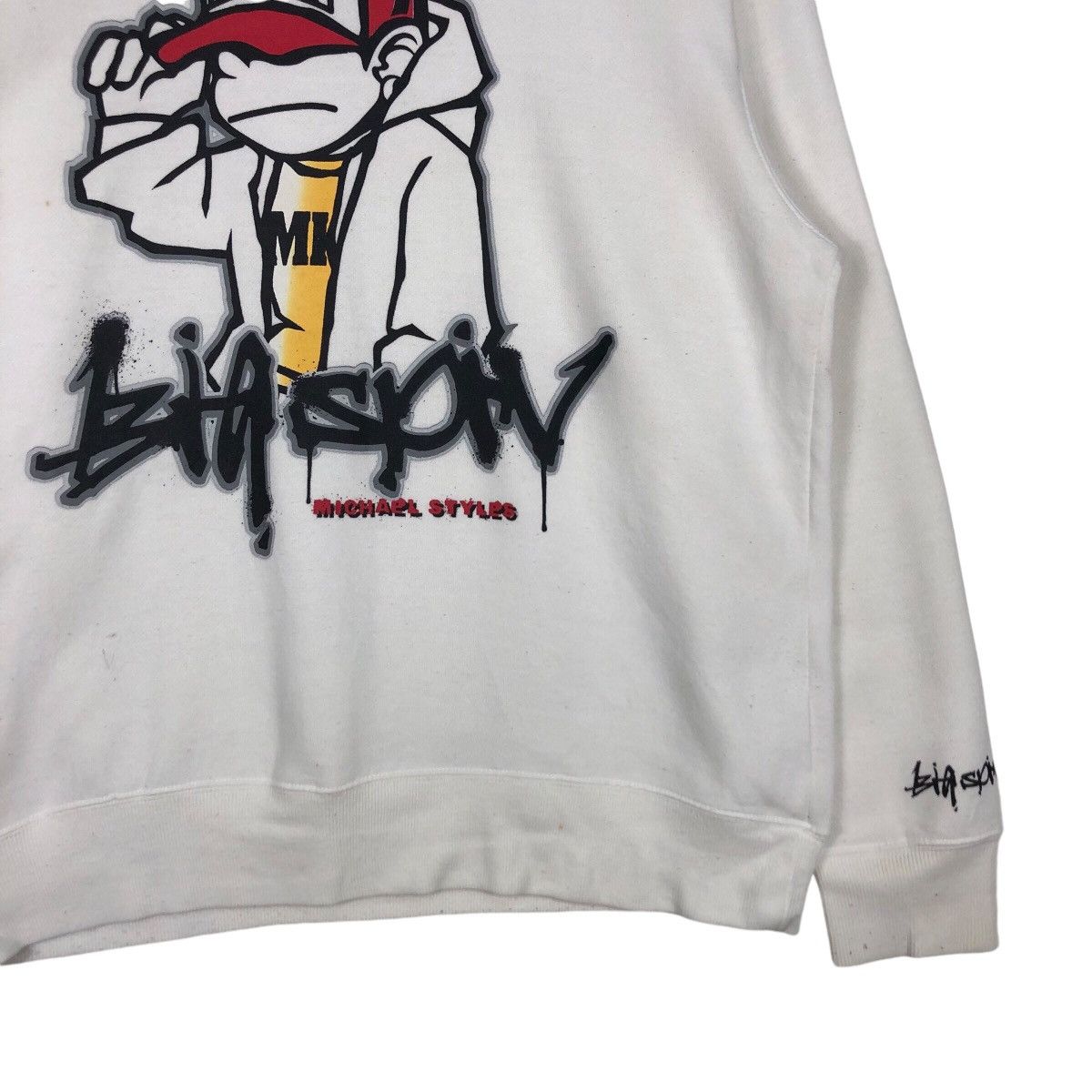 Japanese Brand × Vintage Vintage Hip Hop Streetwear Japan Grass Hither Sweatshirt Size US M / EU 48-50 / 2 - 4 Thumbnail