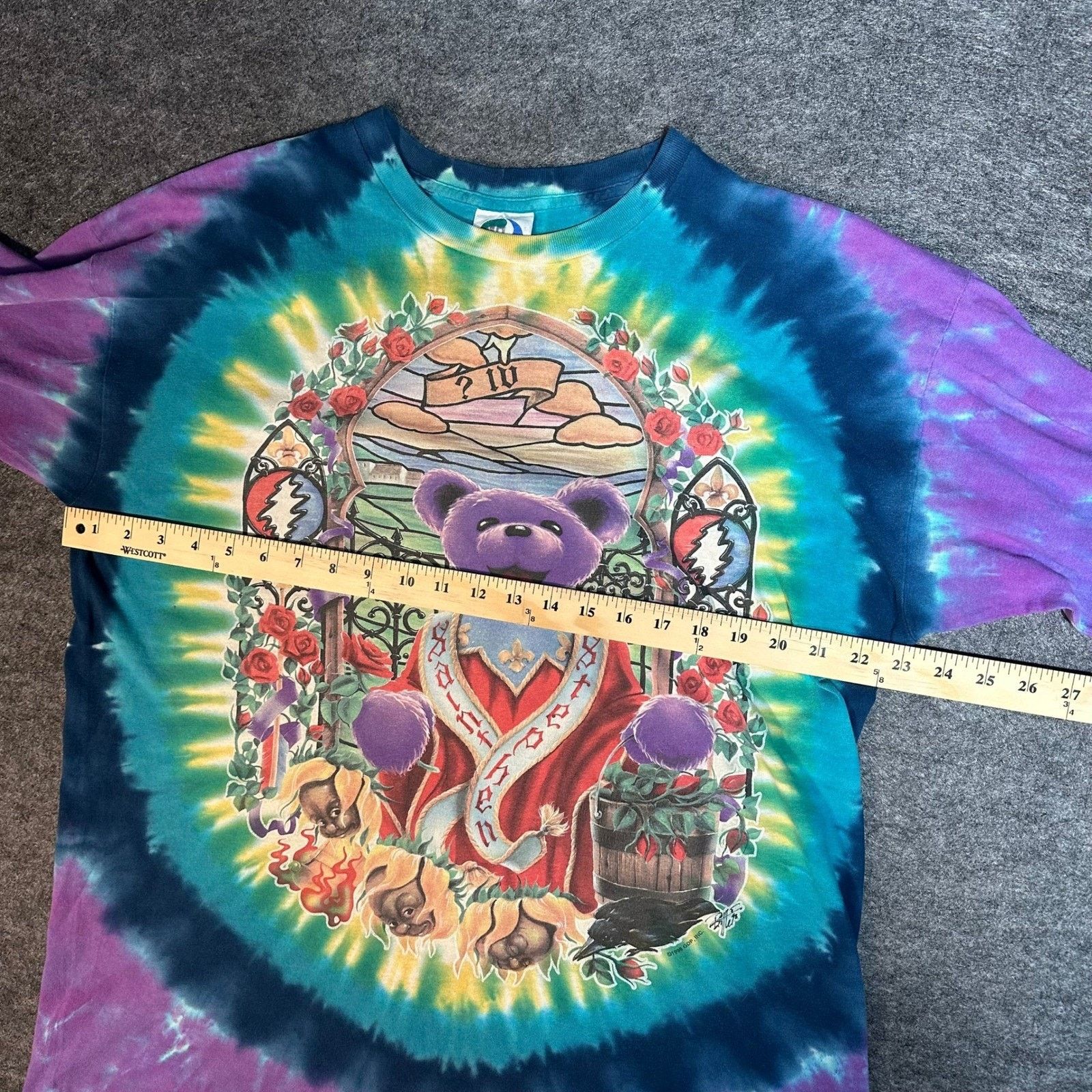 Liquid Blue Vintage Grateful Dead Saint Stephen T Shirt Liquid Blue XL Size US XL / EU 56 / 4 - 4 Thumbnail