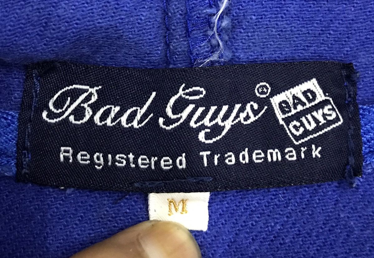 Japanese Brand × Vintage Vintage Bad Guys Registered Trademark Hoodie Size US M / EU 48-50 / 2 - 10 Thumbnail