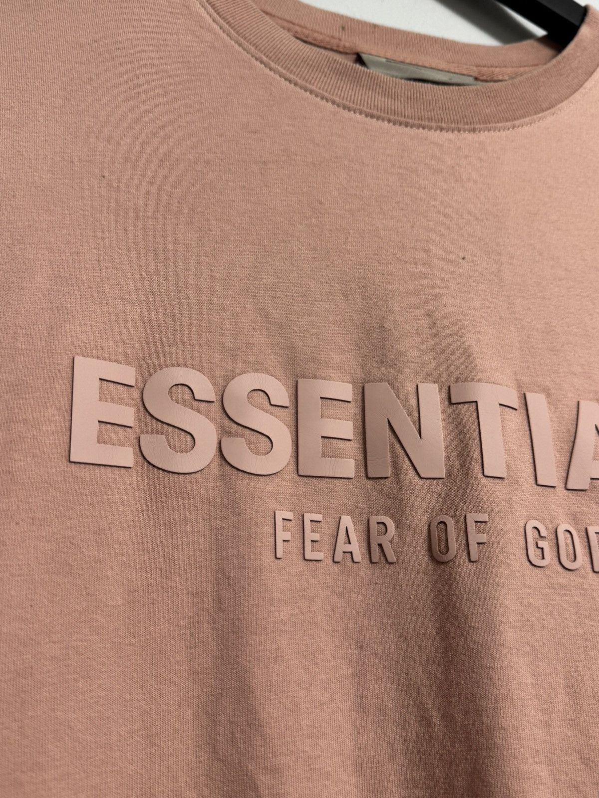 Essentials Essential Fear Of God Pink T Shirt All Size S Size US S / EU 44-46 / 1 - 7 Thumbnail