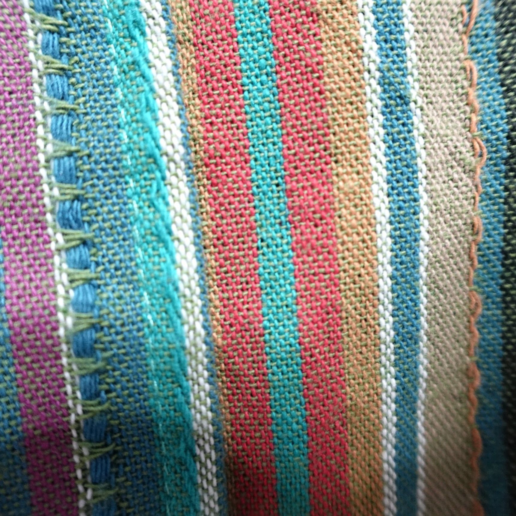 The Territory Ahead Territory Ahead Shirt LT Blue Green Striped 100% Cotton Jacquard Button-Up Outdoor Pockets Men LT Size US L / EU 52-54 / 3 - 3 Thumbnail
