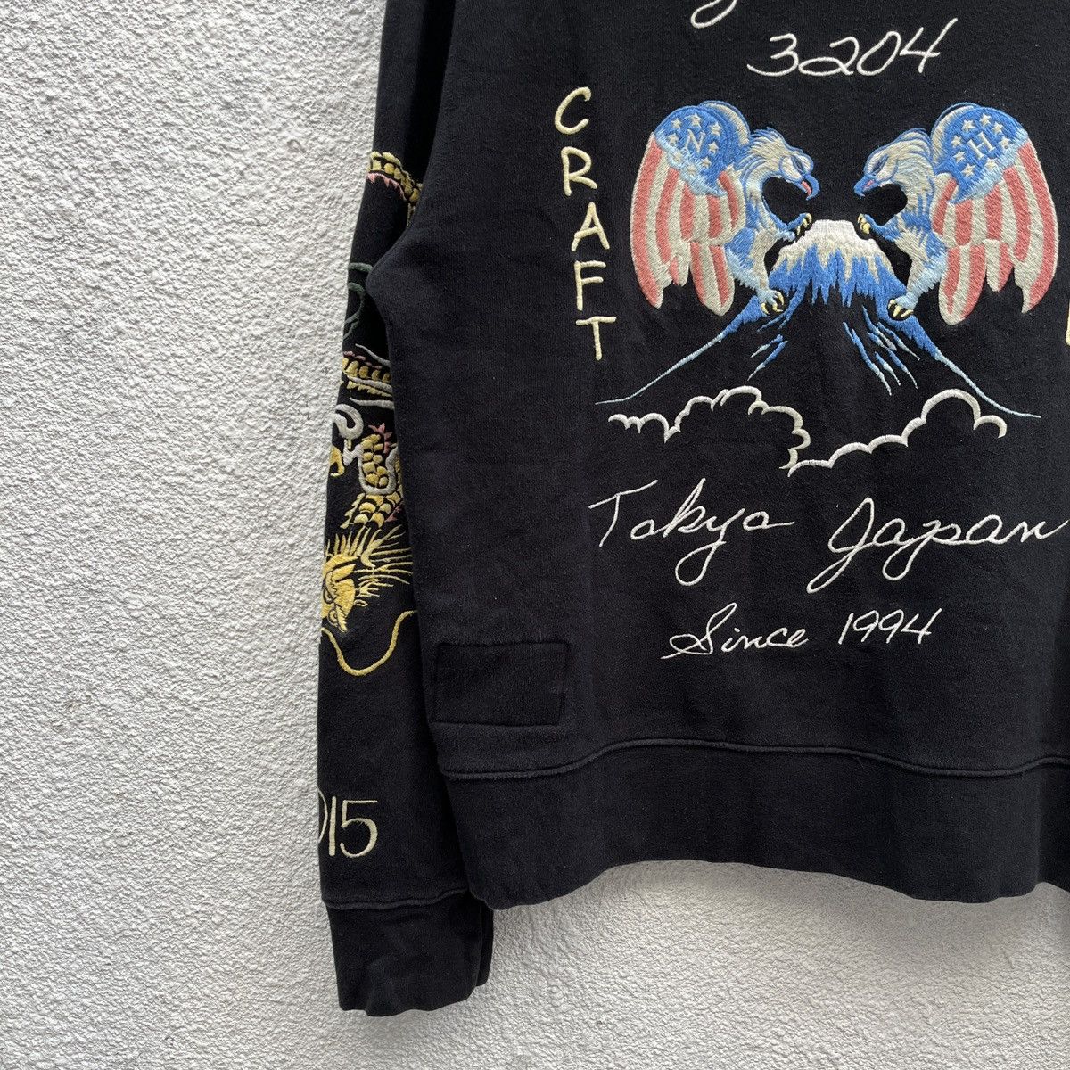 Neighborhood SS15 Neighborhood Embroidered Souvenir PAP Hoodie Size US L / EU 52-54 / 3 - 4 Thumbnail