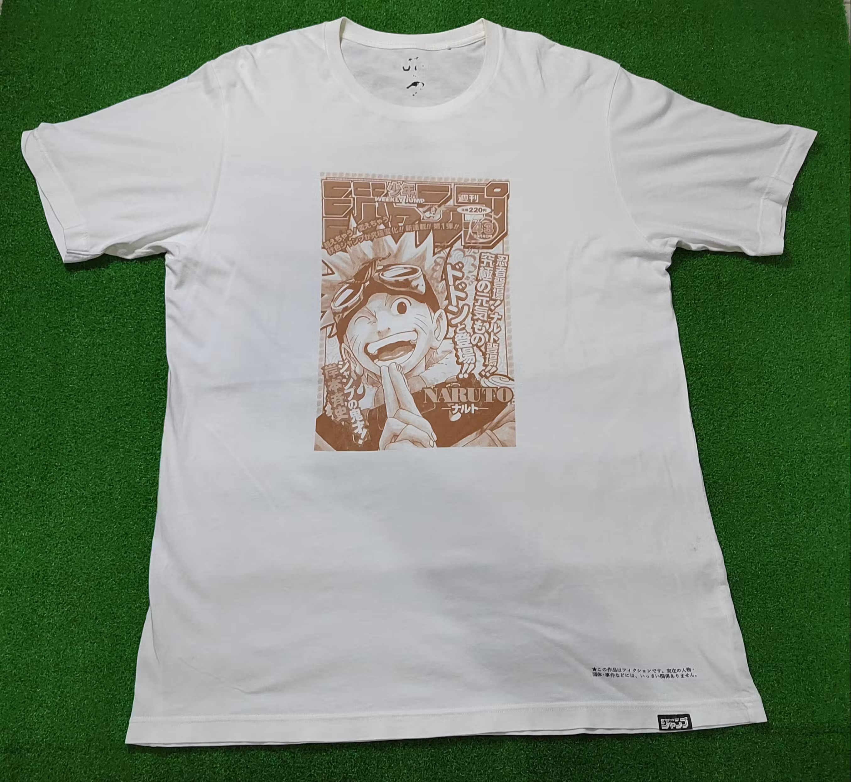 Anime × Cartoon Network × Vintage Naruto BigPrint Design Uniqlo | Evangelion | Hunterxhunter Size US XL / EU 56 / 4 - 5 Thumbnail