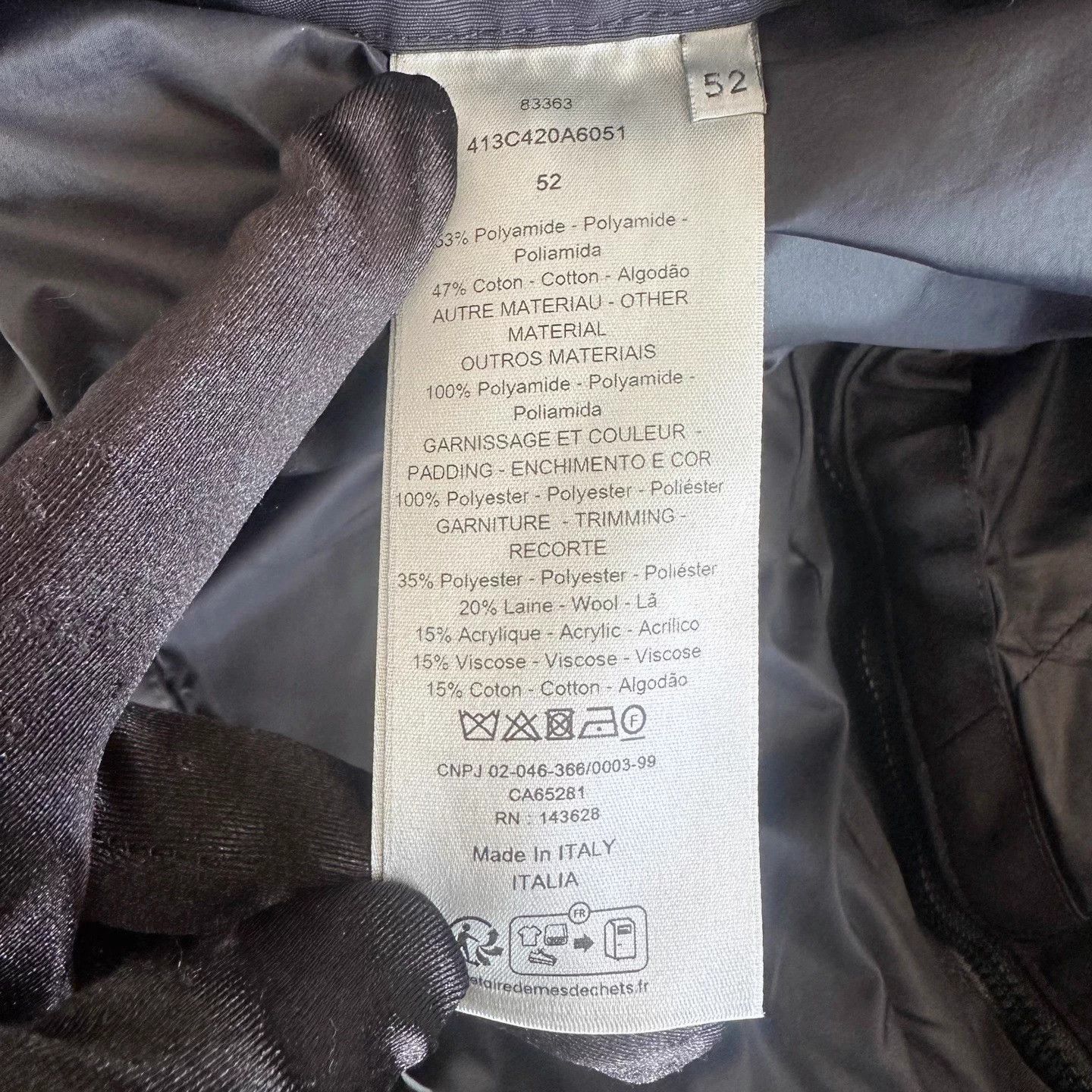 Dior Dior x Peter Doig 24 Embroidered Logo Ski Jkt Black Size US L / EU 52-54 / 3 - 4 Thumbnail
