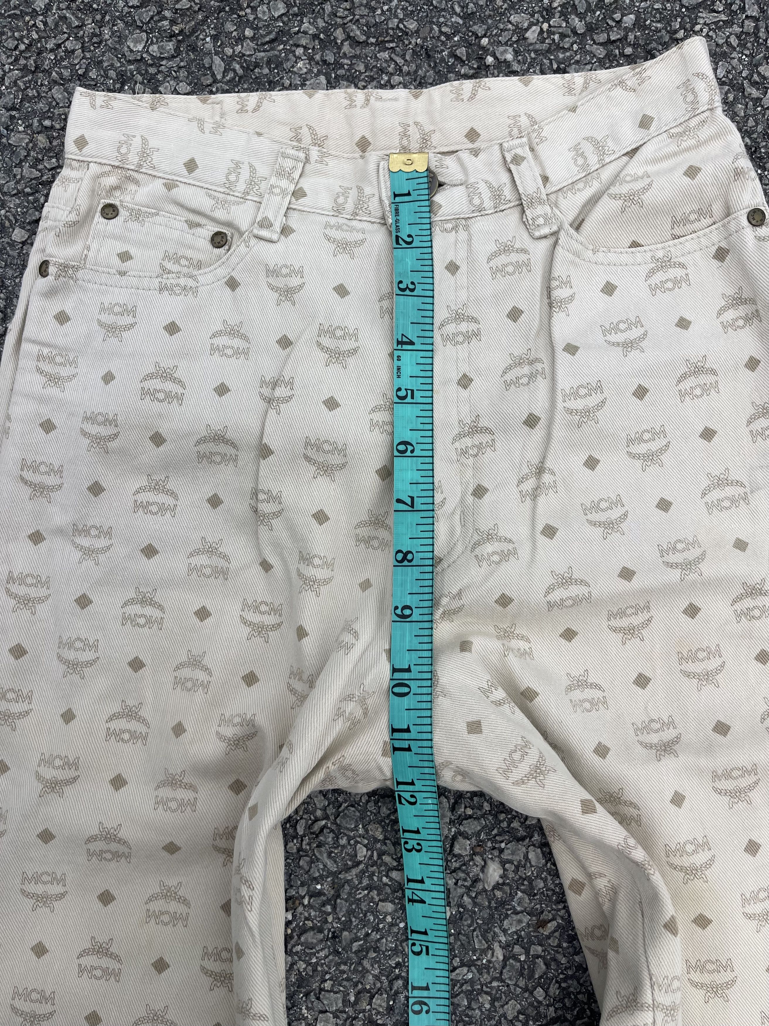 MCM × Vintage Vtg MCM Monogram Beige Colour Size 26 Size 26" / US 2 / IT 38 - 7 Thumbnail