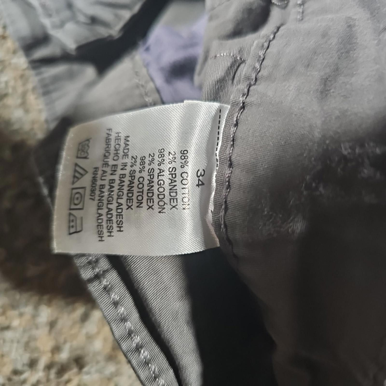 UNIONBAY Unionbay Sz 34 Gray Cargo Shorts Size US 34 / EU 50 - 8 Thumbnail