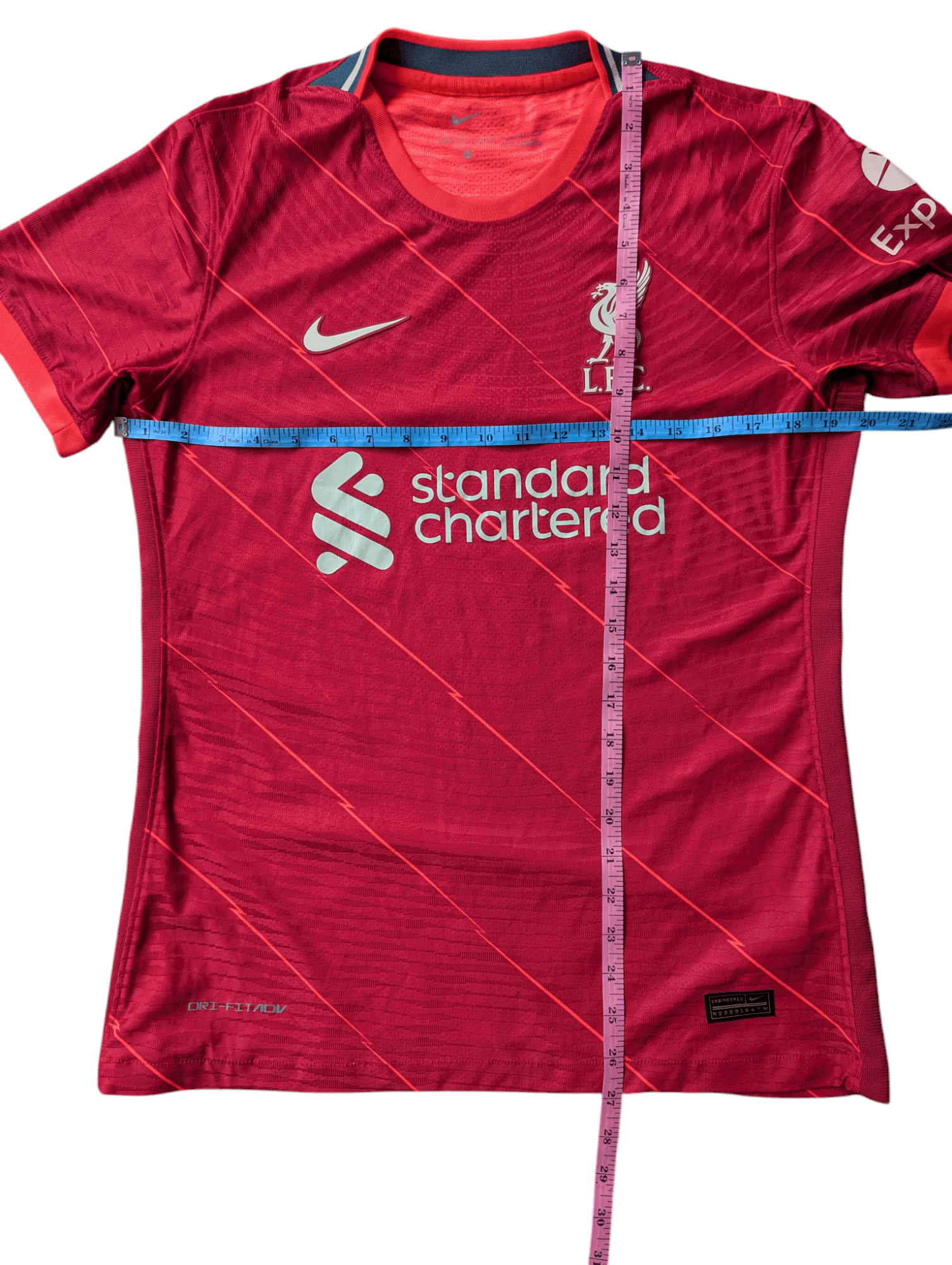 Other NIKE LIVERPOOL 2021/22 HOME FOOTBALL SHIRT SOCCER JERSEY Size US M / EU 48-50 / 2 - 6 Thumbnail