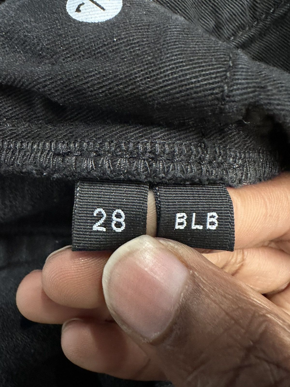 Purple Brand Purple Brand Knee Hole Faded Black Denim Jeans Size 28 Size US 28 / EU 44 - 5 Thumbnail