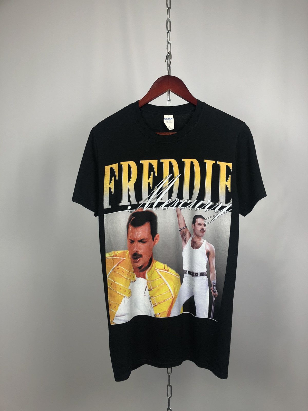 Band Tees Freddie Mercury T-shirts big logo vintage Size US M / EU 48-50 / 2 - 1 Thumbnail