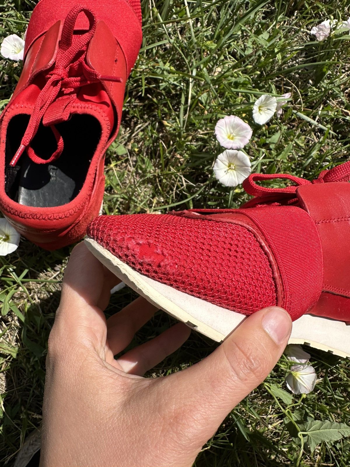 Balenciaga Red Balenciaga sneakers size 37 Size US 7 / IT 37 - 5 Thumbnail
