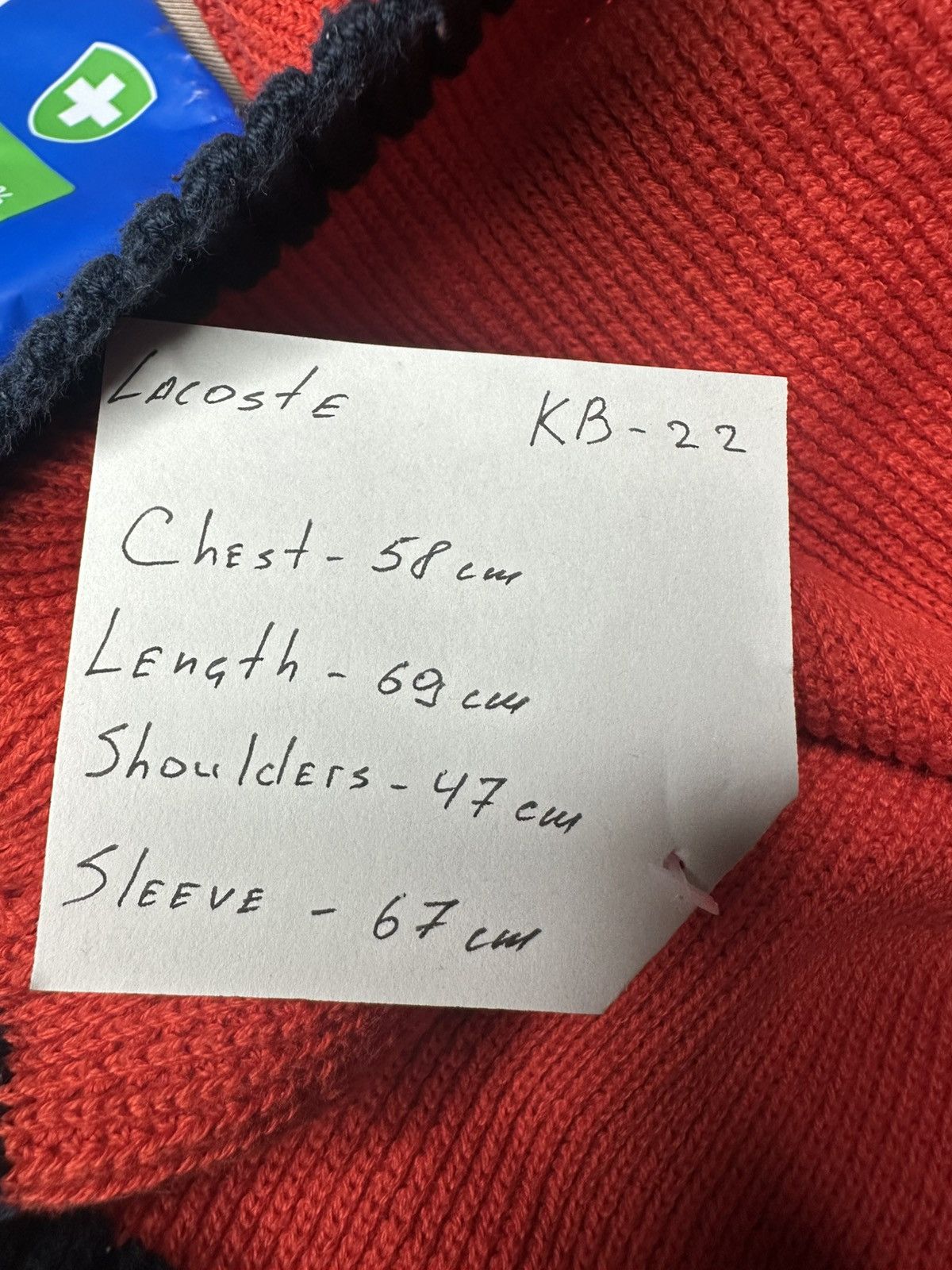 Lacoste Lacoste Cotton Knit Sweater Size 5 (L) Size US L / EU 52-54 / 3 - 10 Thumbnail