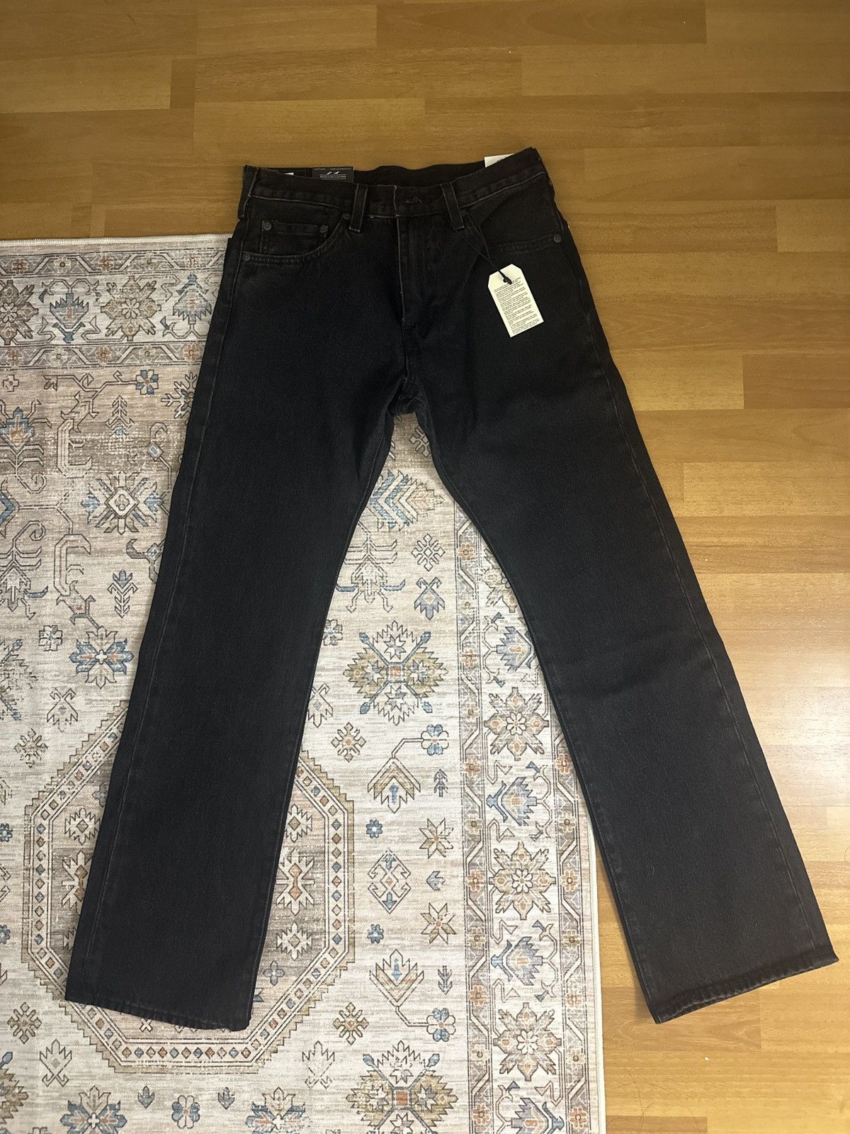 Levi's Levis premium 517 bootcut w29 l30 “welcome to the rodeo” Size US 29 - 2 Thumbnail