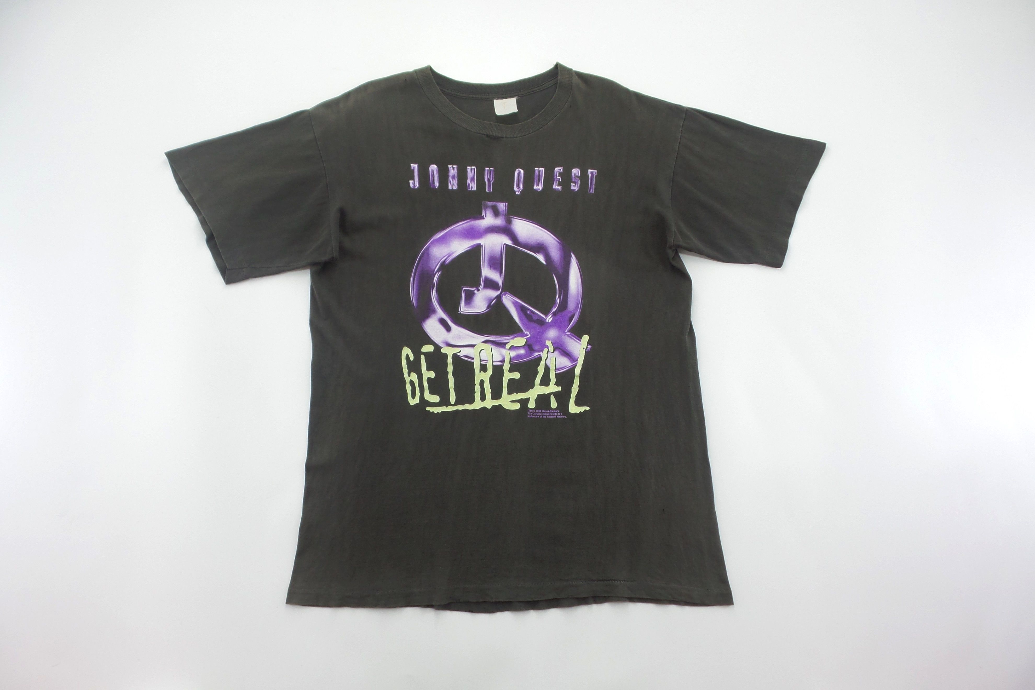 DISTRESSED Fading Jonny Quest 'Get Real' T-shirts