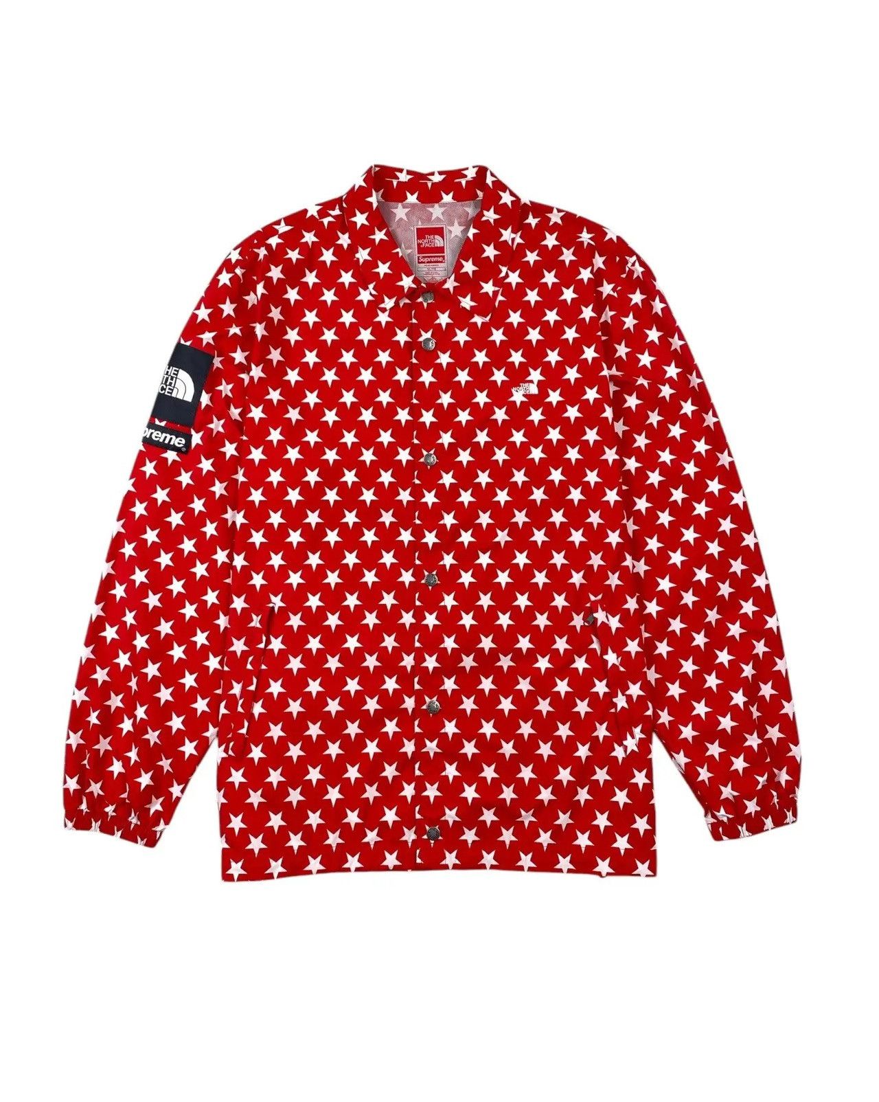 Supreme × The North Face Supreme The North Face SS15 Red Star Coach Jacket Size US XL / EU 56 / 4 - 10 Thumbnail