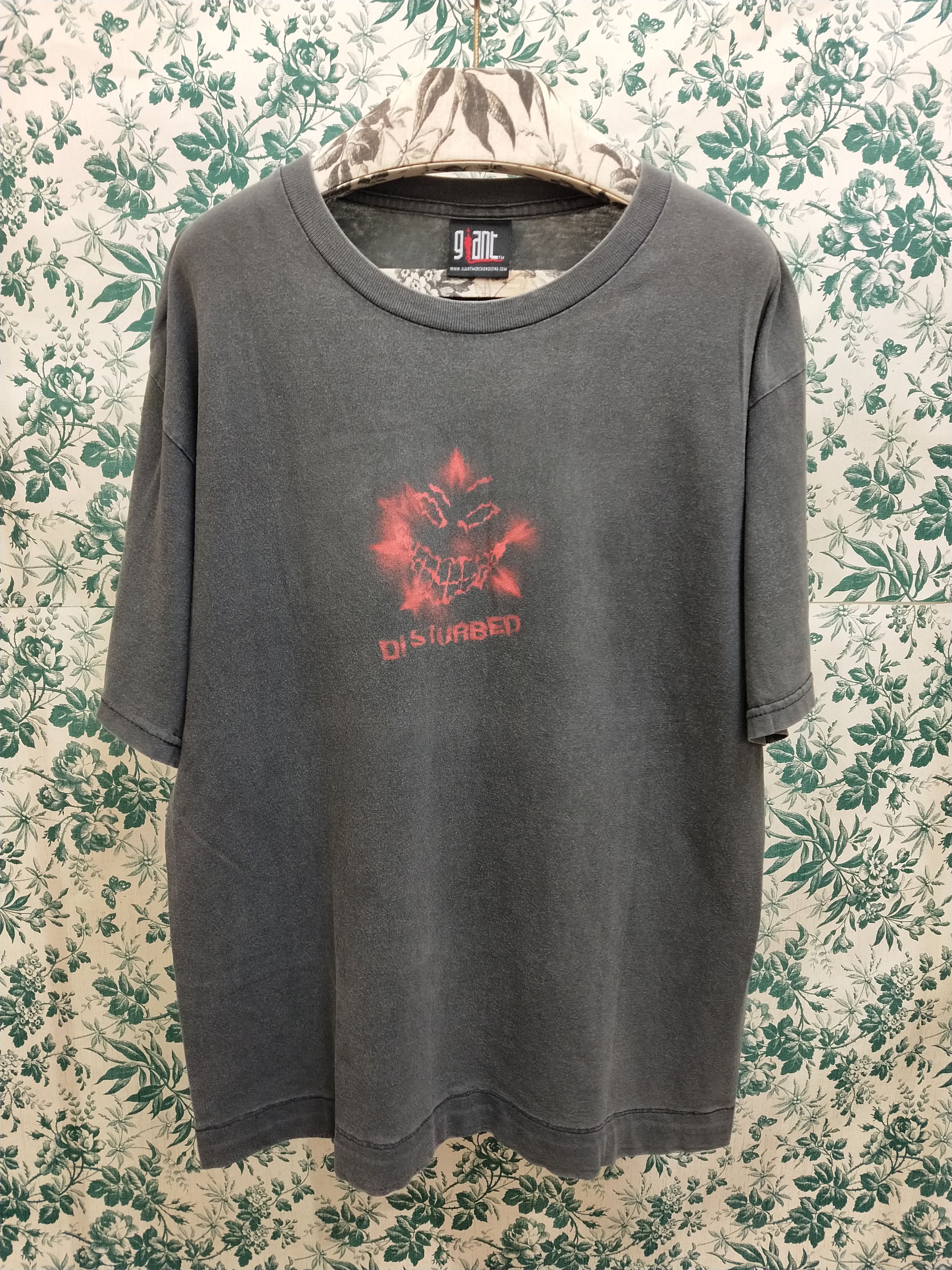Band Tees × Giant × Vintage 2001 Disturbed Tee Size US M / EU 48-50 / 2 - 1 Thumbnail