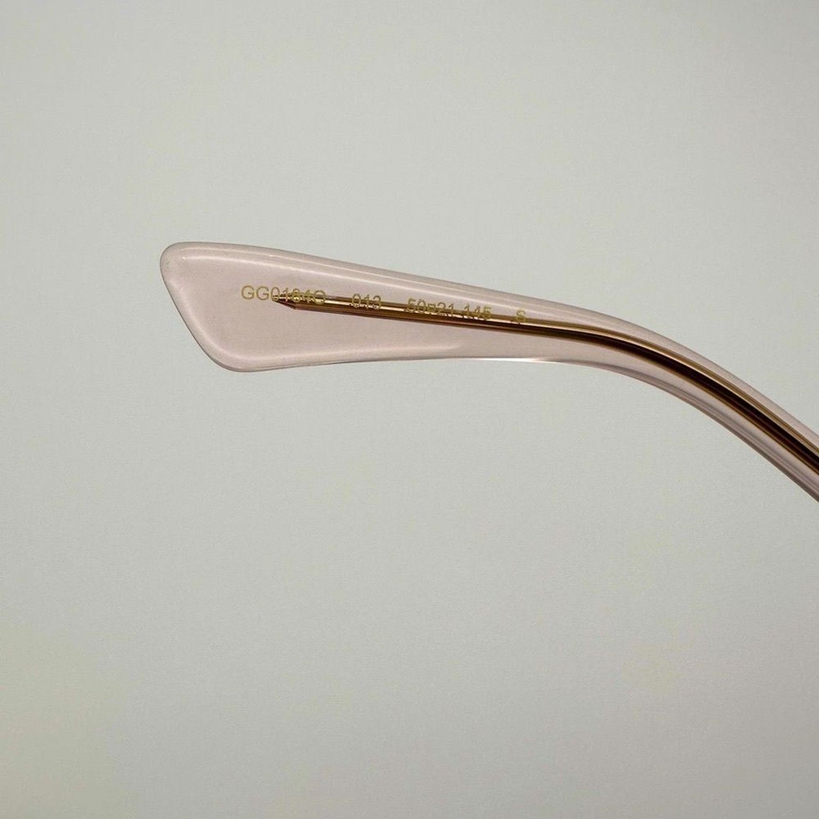 Gucci BRAND NEW Gucci GG0184O 013 Pink Women Eyeglasses Size ONE SIZE - 6 Thumbnail