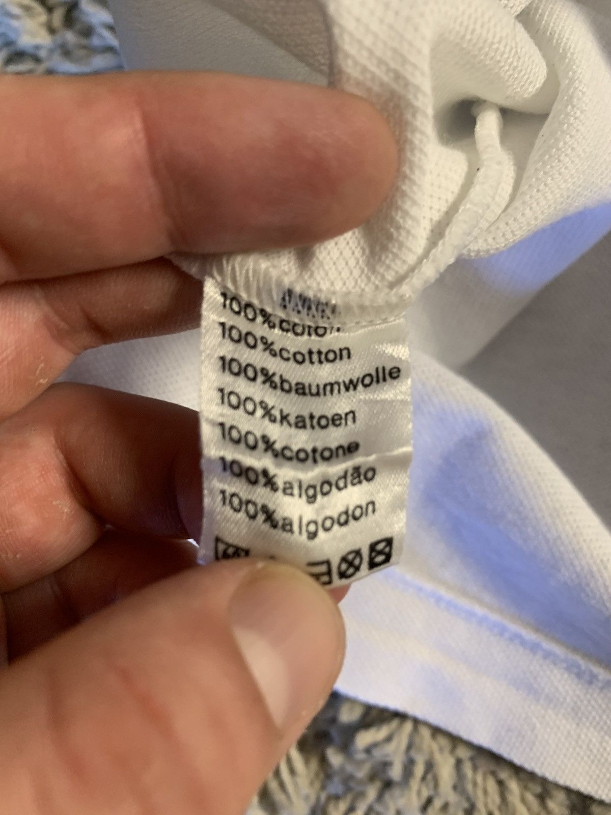Lacoste × Vintage Vintage Lacoste Chemise France White polo Size US XL / EU 56 / 4 - 7 Thumbnail