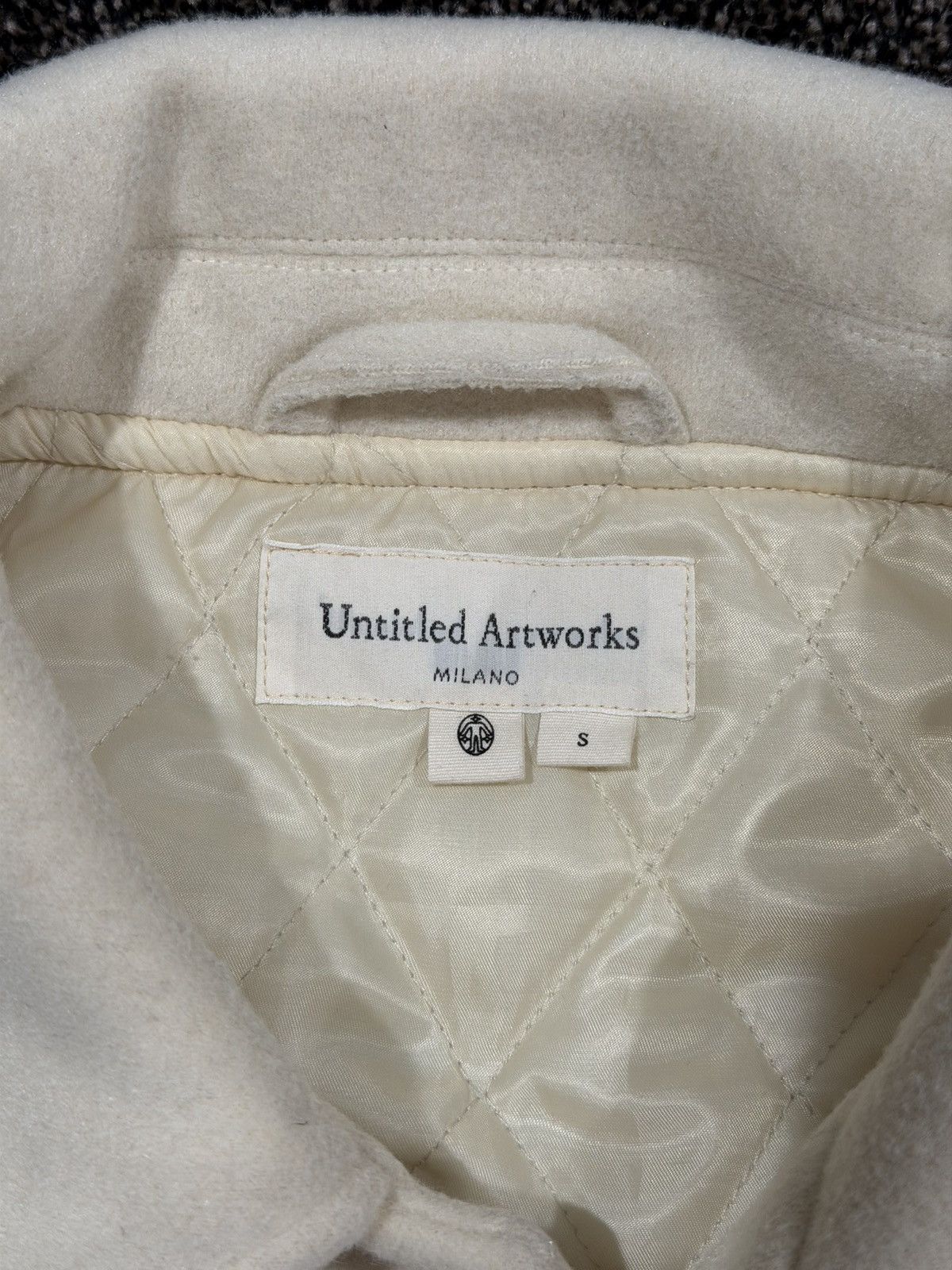 Untitled Artworks Untitled Artworks Milano Angel of Peace Varsity Cream Jacket Size US S / EU 44-46 / 1 - 11 Thumbnail