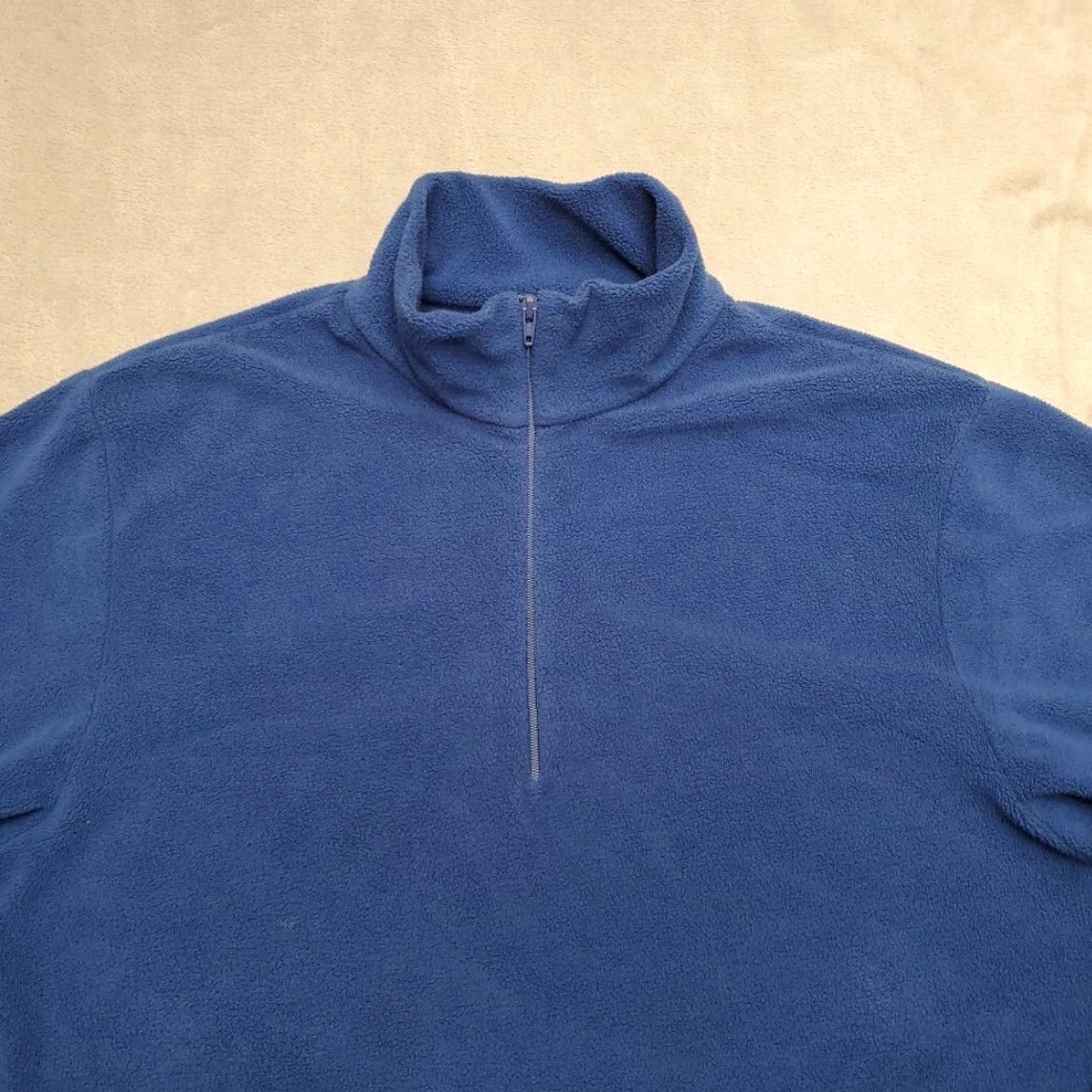 Vintage Sahalie ButterFleece Jacket Women XS Blue 1/4 Zip Pullover Outdoor Hike Jacket Size XS / US 0-2 / IT 36-38 - 3 Thumbnail