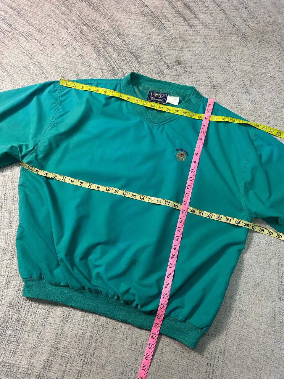 Vintage × Wrangler Vintage Wrangler Twenty X Oversized Windbreaker Pullover Size US L / EU 52-54 / 3 - 13 Thumbnail