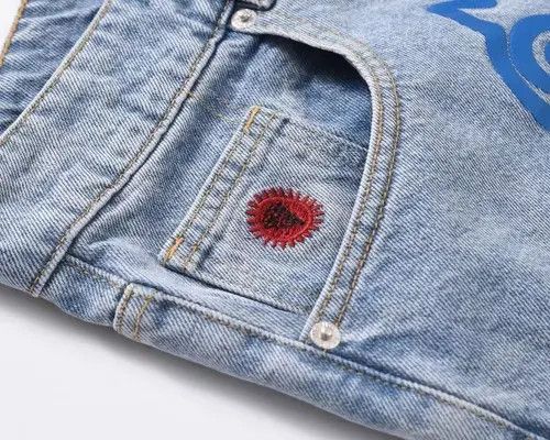 Japanese Brand Street Vintage Loose Fit Denim Shorts Size US 30 / EU 46 - 5 Thumbnail