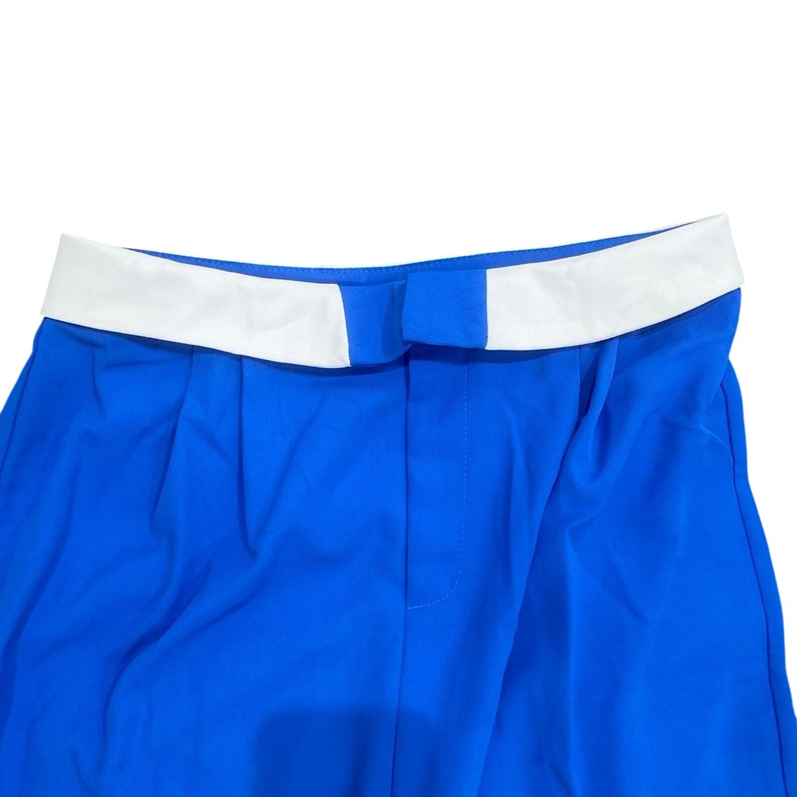 Shein Women's Colorblock Strapless Top and Pants Set Blue, Size L Size L / US 10 / IT 46 - 6 Thumbnail