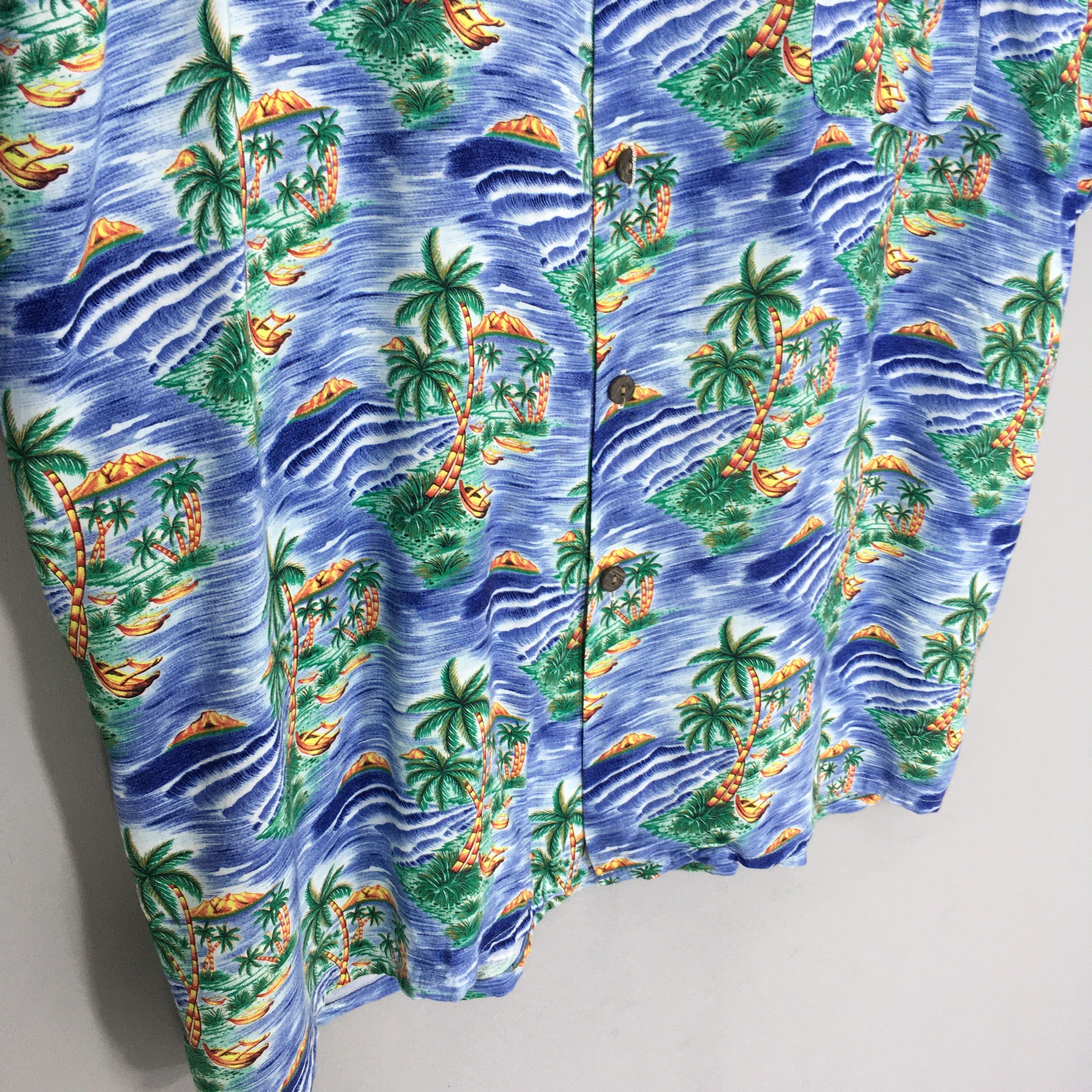 Vintage Vintage Maui Aloha Tropical Hawaiian Rayon Shirt XLarge Size US XL / EU 56 / 4 - 4 Thumbnail
