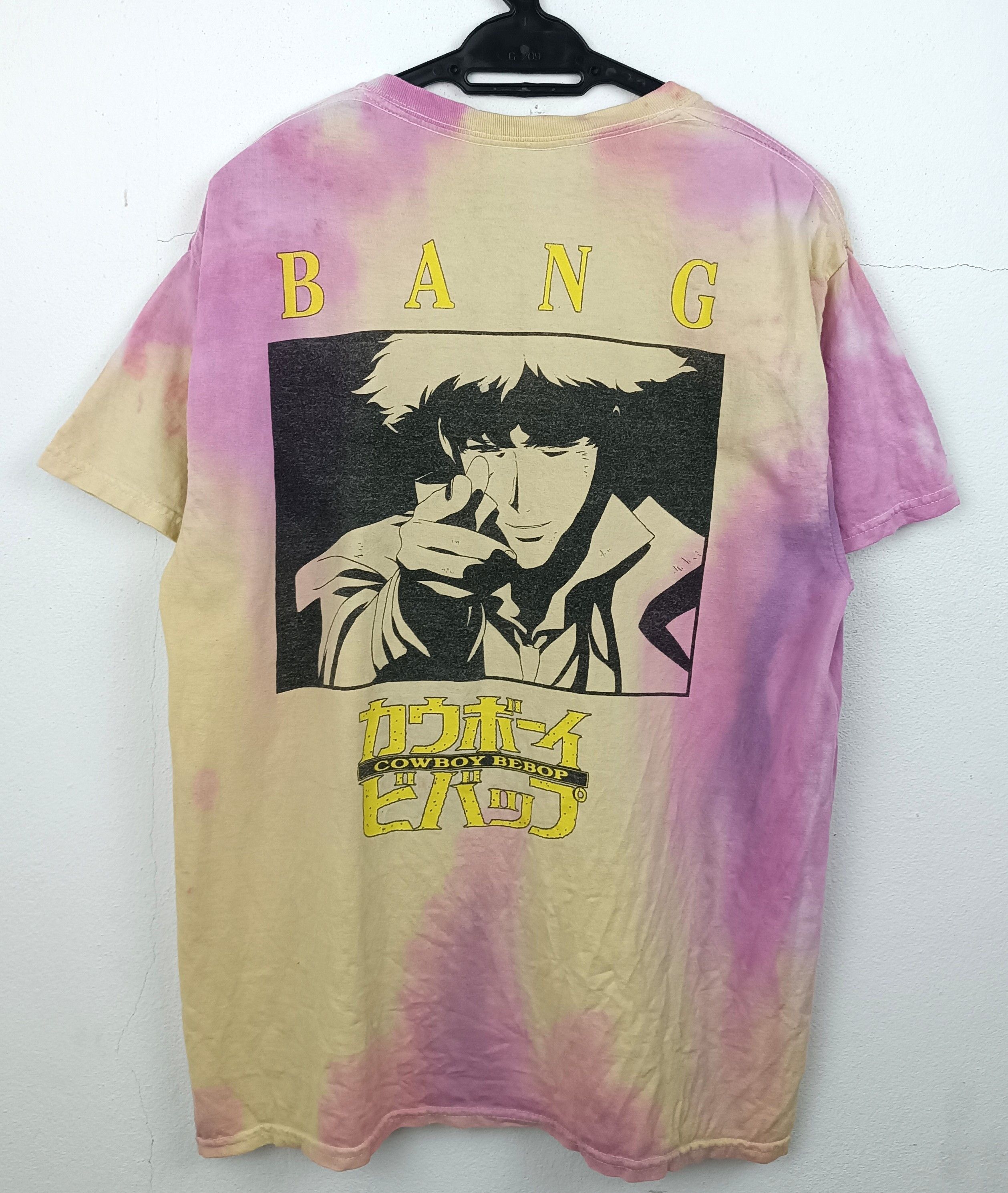 Anime VINTAGE COWBOY BEBOP TIE DYE ANIME TEE akira ghost in shell Size US M / EU 48-50 / 2 - 3 Thumbnail