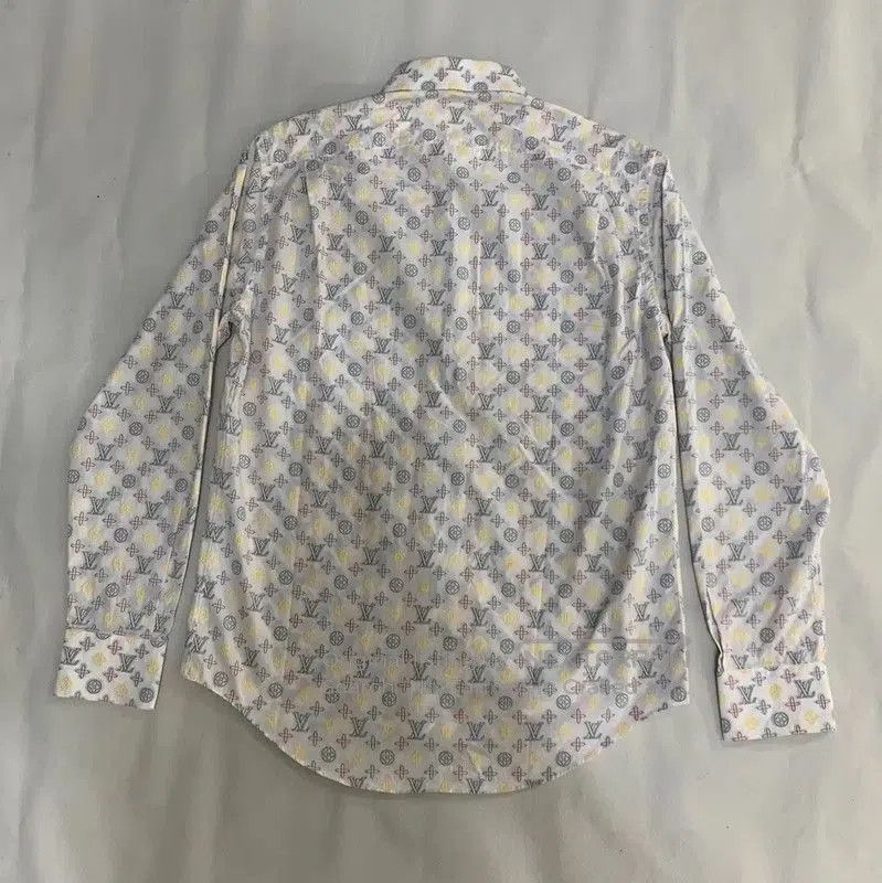 Louis Vuitton Louis Vuitton Men's Cotton Shirt with Logo . Size US M / EU 48-50 / 2 - 7 Thumbnail